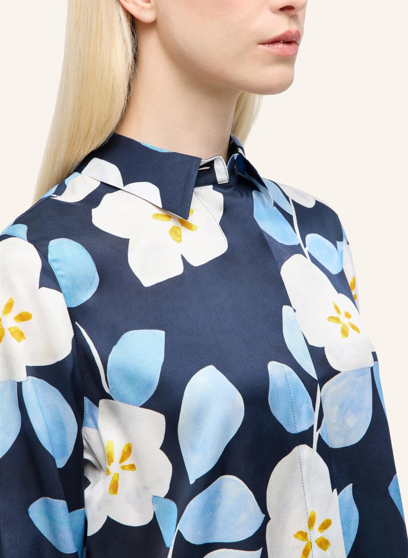 1863 by ETERNA Bluse LOOSE FIT: DUNKELBLAU