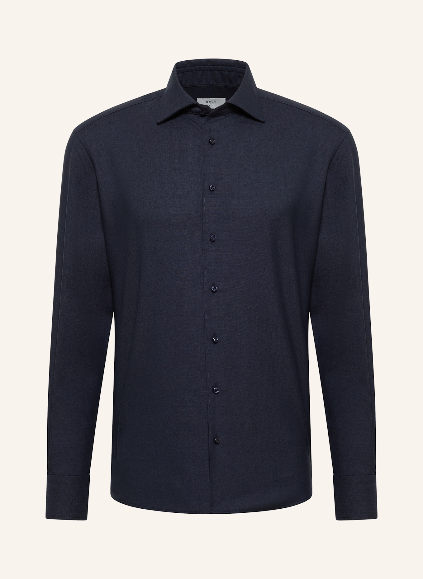 1863 by ETERNA Hemd MODERN FIT: DUNKELBLAU