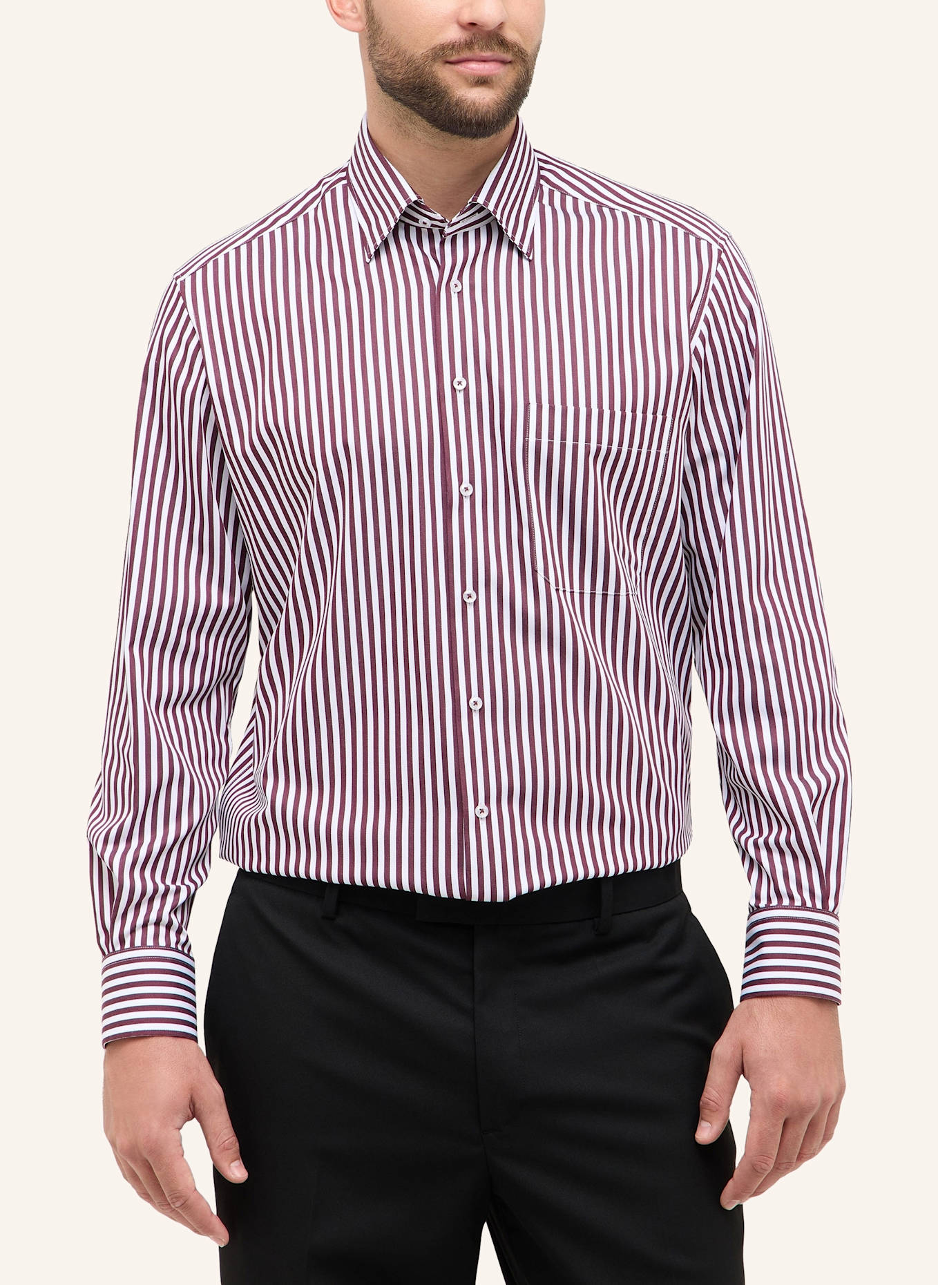 ETERNA Hemd Comfort Fit: LILA