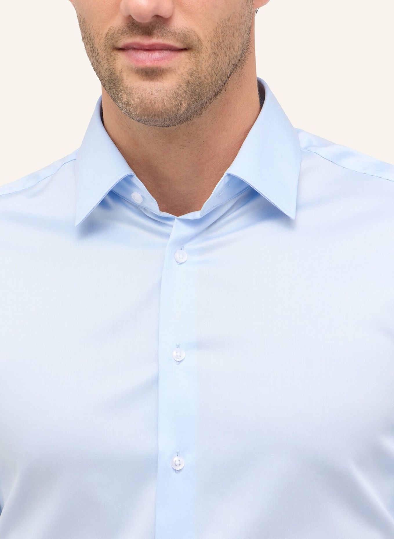 ETERNA Hemd MODERN FIT: HELLBLAU