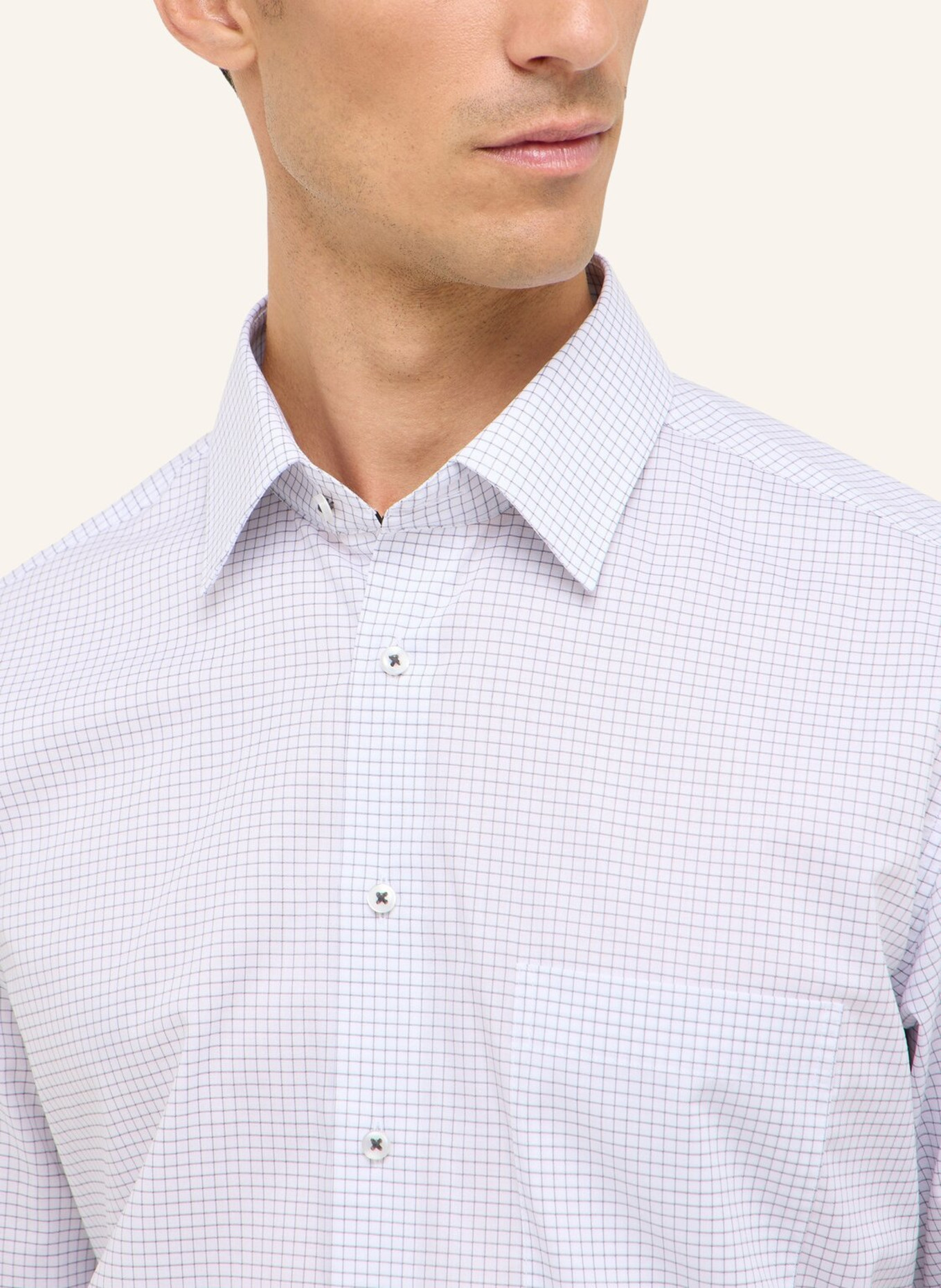 ETERNA Hemd Modern Fit: GRAU