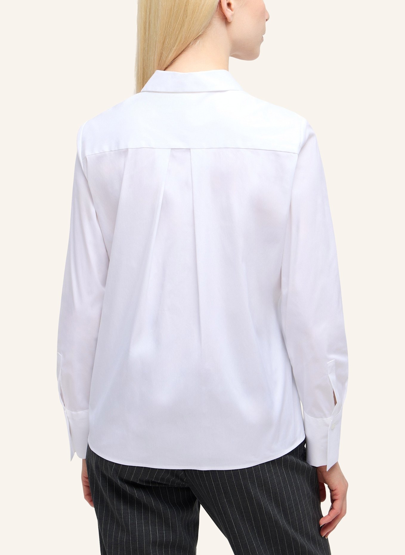 1863 by ETERNA Bluse FITTED: WEISS