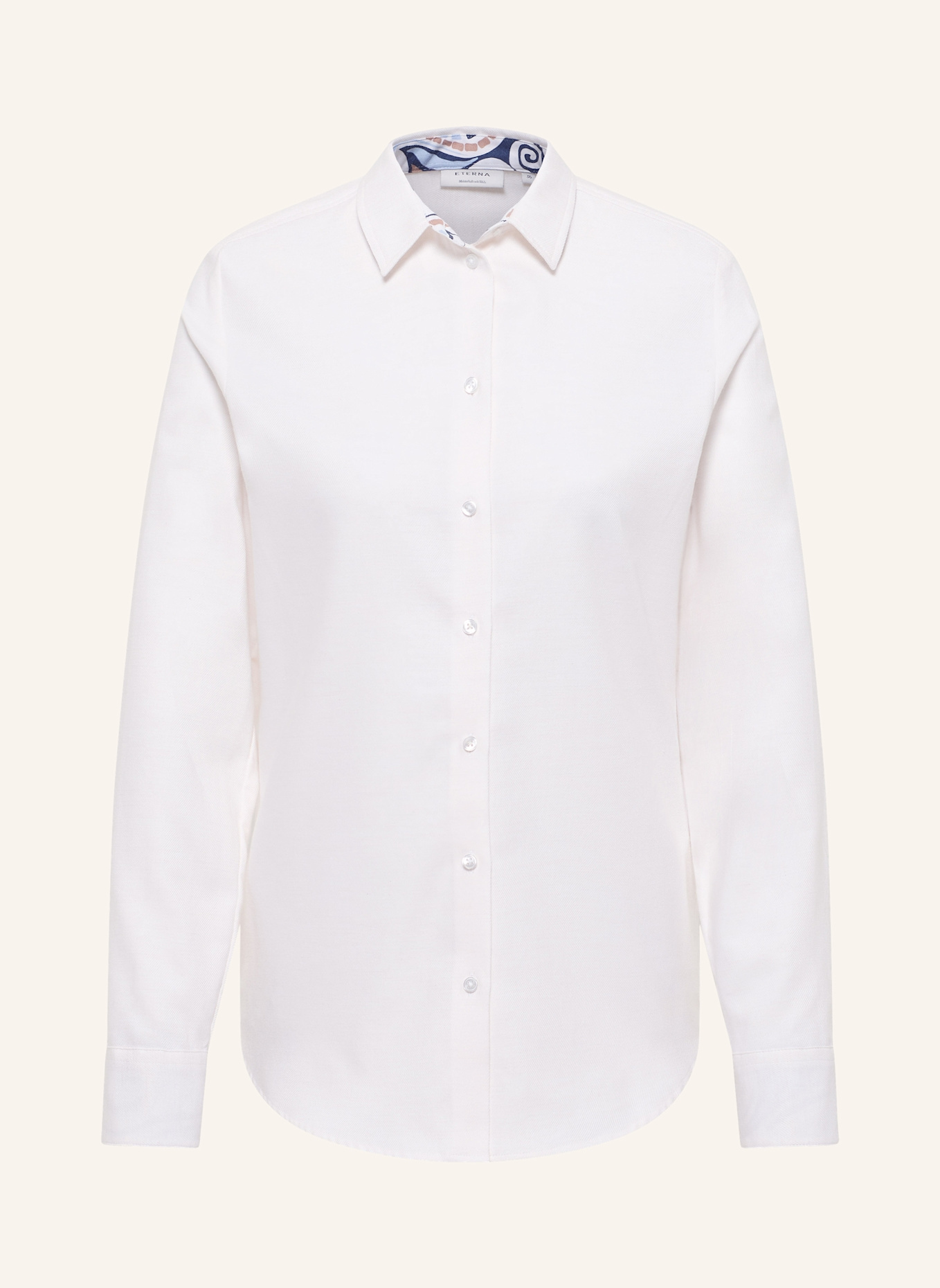 ETERNA Bluse REGULAR FIT: WEISS