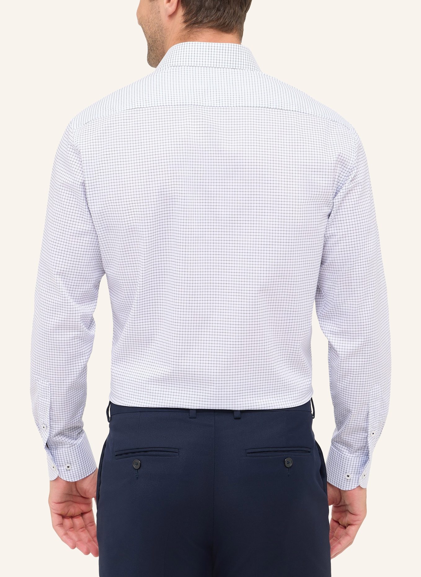 ETERNA Hemd Modern Fit: BLAUGRAU