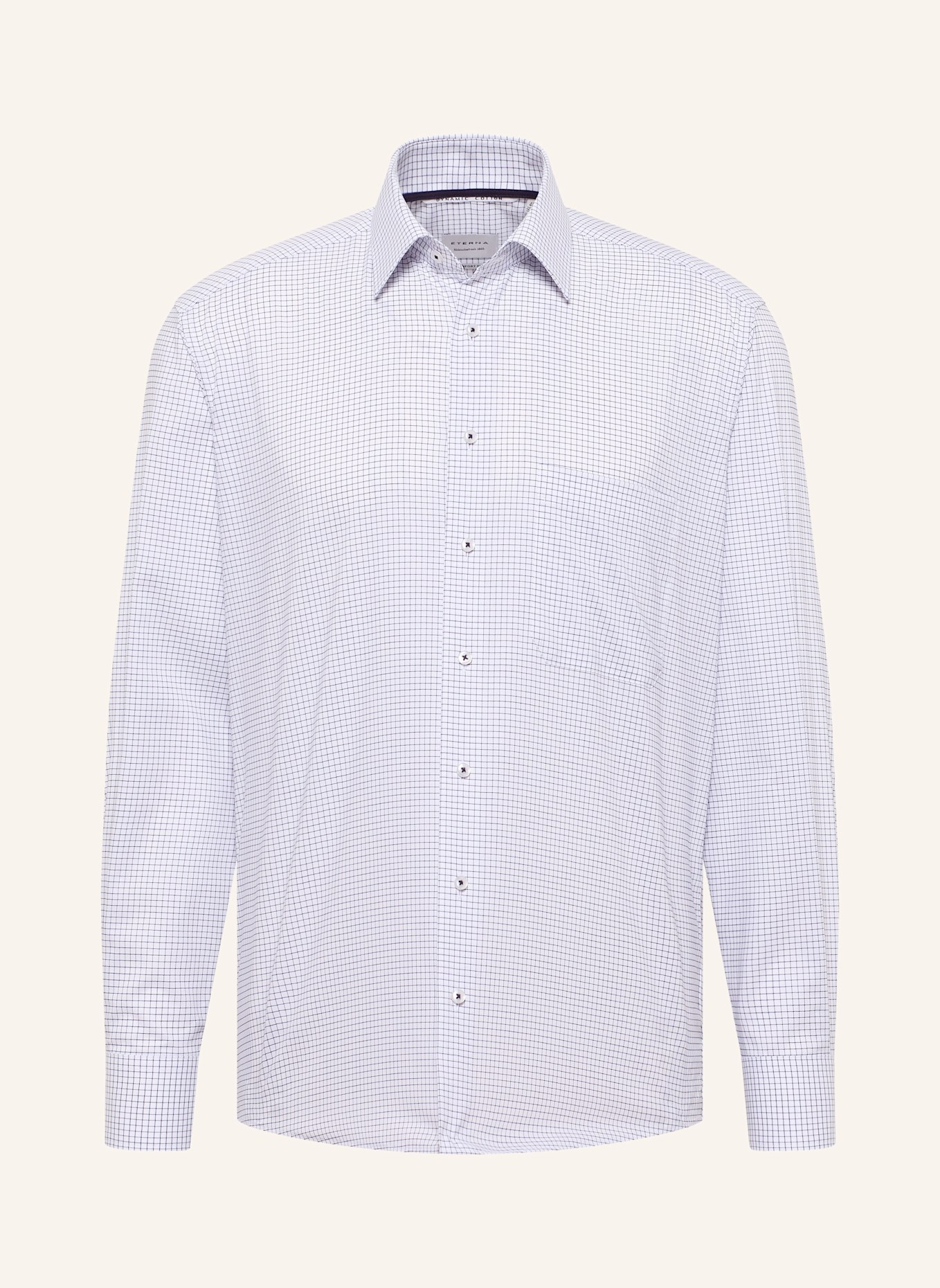 ETERNA Hemd COMFORT FIT: BLAUGRAU