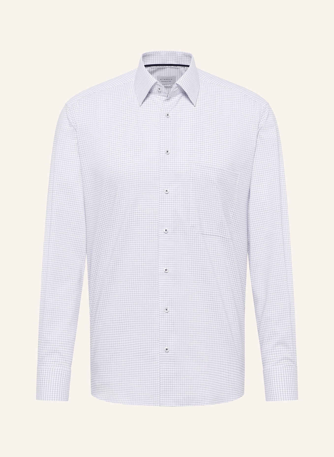 ETERNA Hemd COMFORT FIT: GRAU