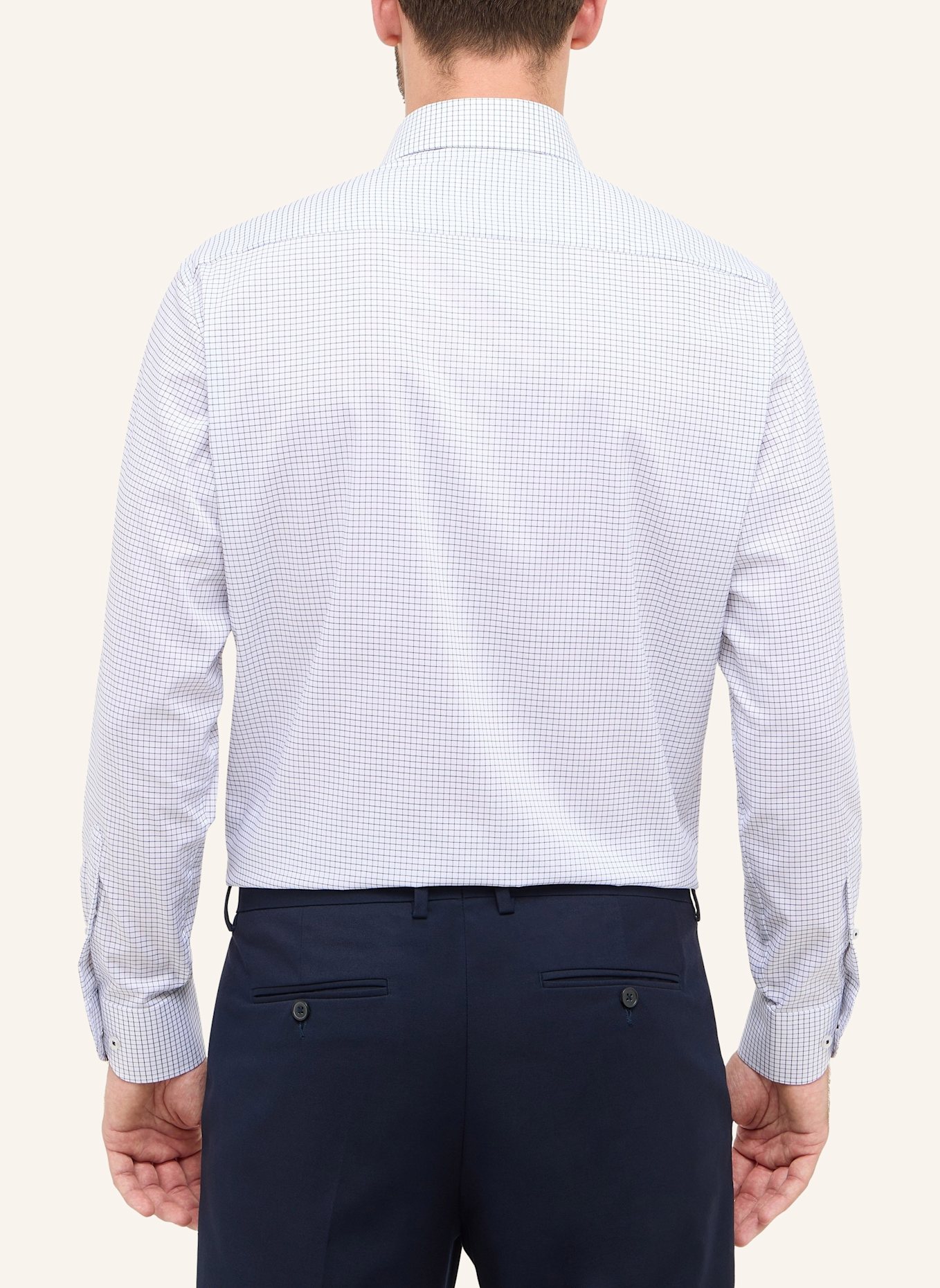 ETERNA Hemd COMFORT FIT: BLAUGRAU