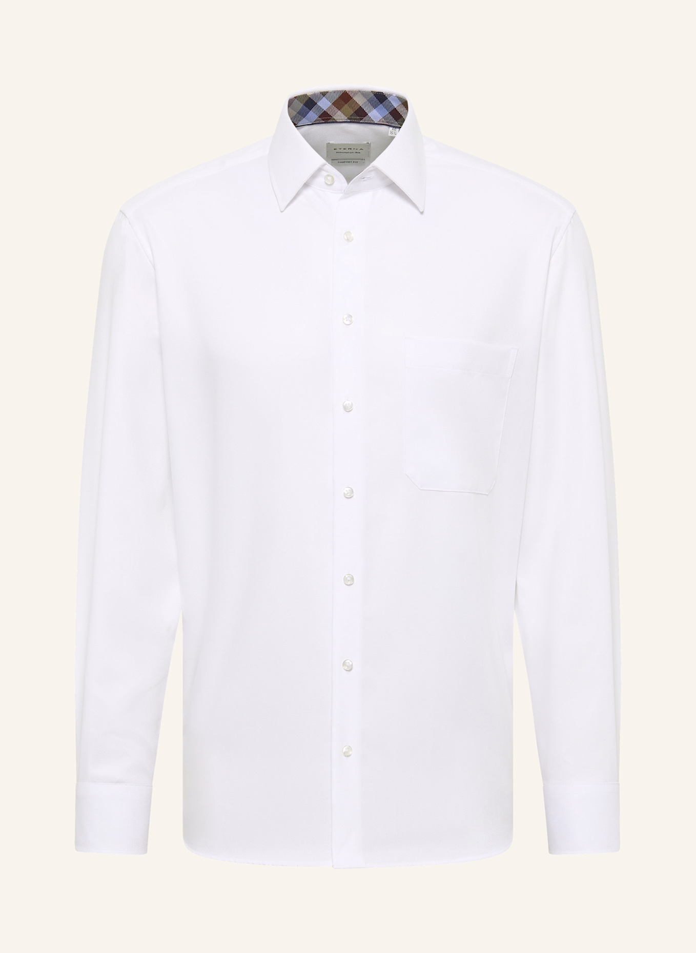 ETERNA Hemd COMFORT FIT: WEISS