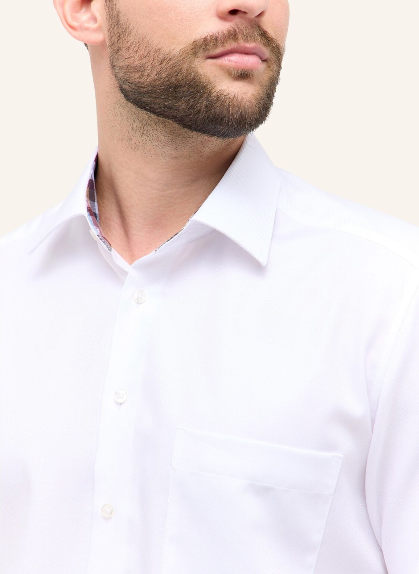 ETERNA Hemd COMFORT FIT: WEISS