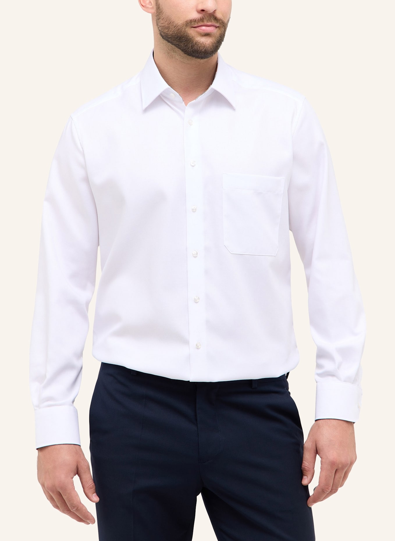 ETERNA Hemd COMFORT FIT: WEISS