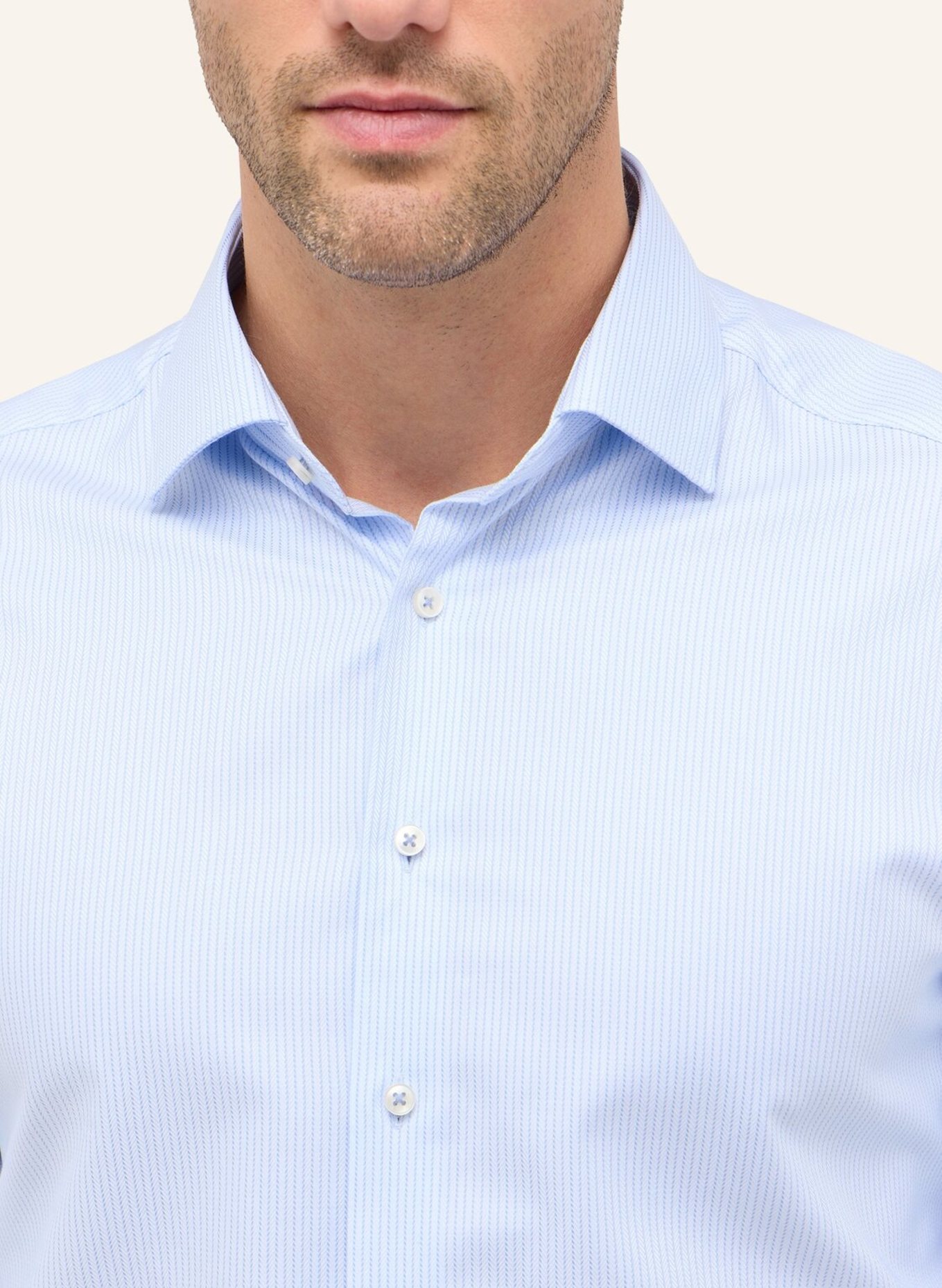 ETERNA Hemd MODERN FIT: HELLBLAU