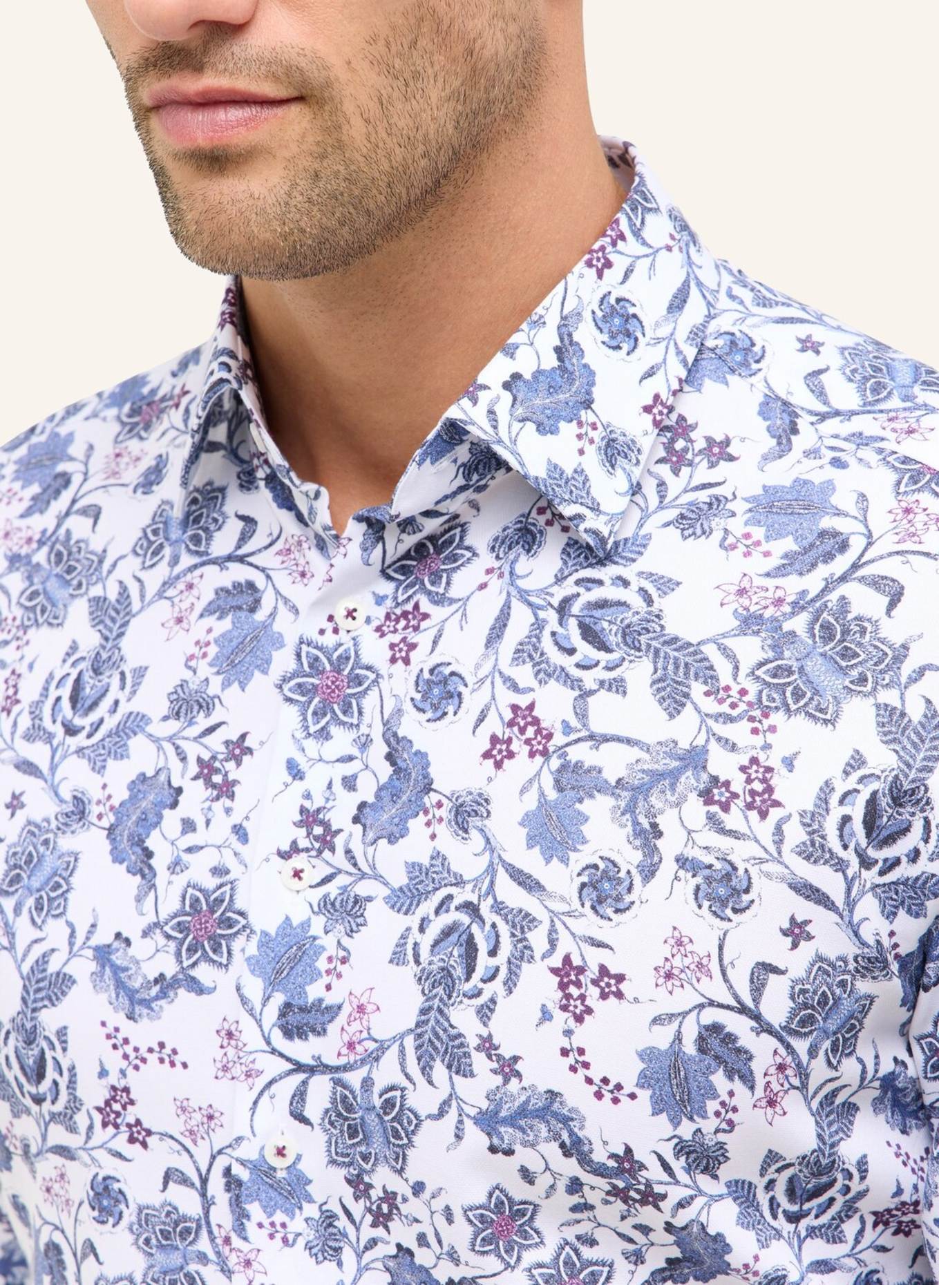 ETERNA Hemd MODERN FIT: BLAU