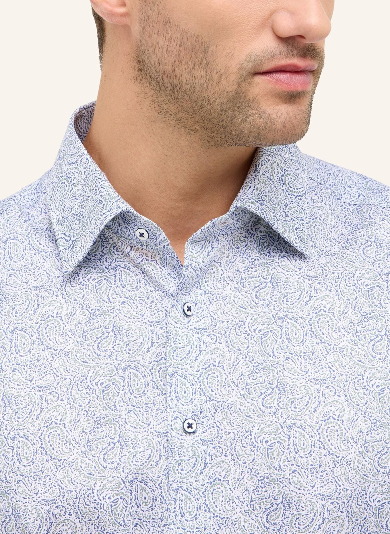 ETERNA Hemd Modern Fit: BLAU