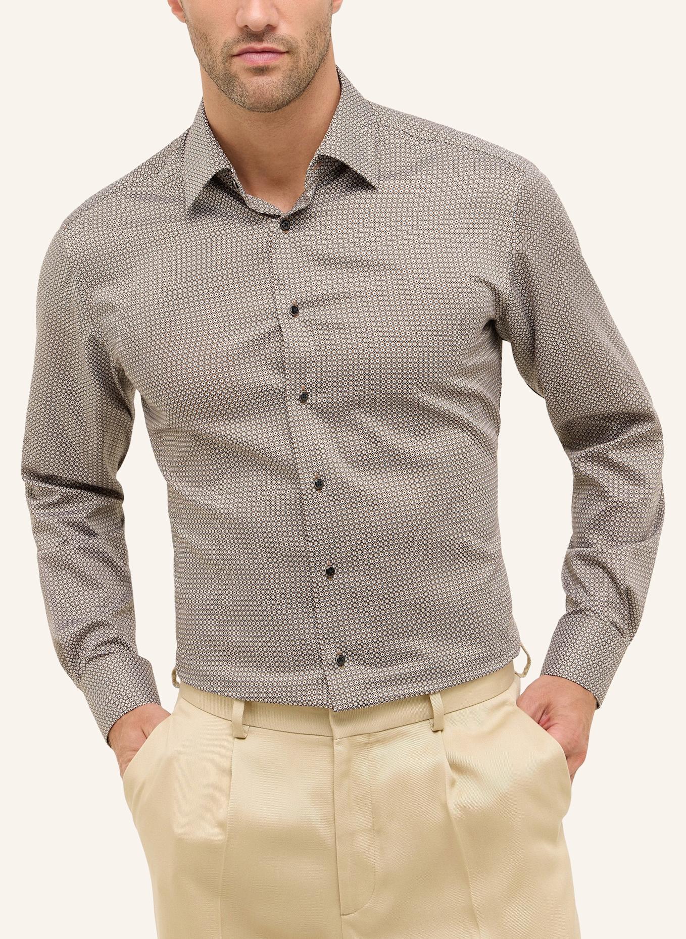 ETERNA Hemd MODERN FIT: BRAUN