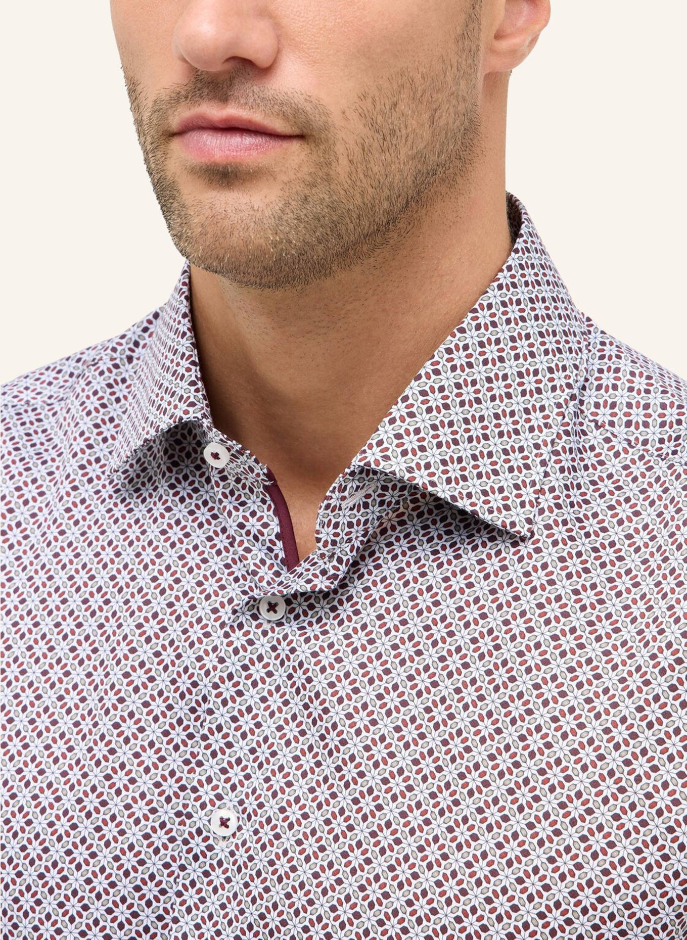 ETERNA Hemd MODERN FIT: ROT