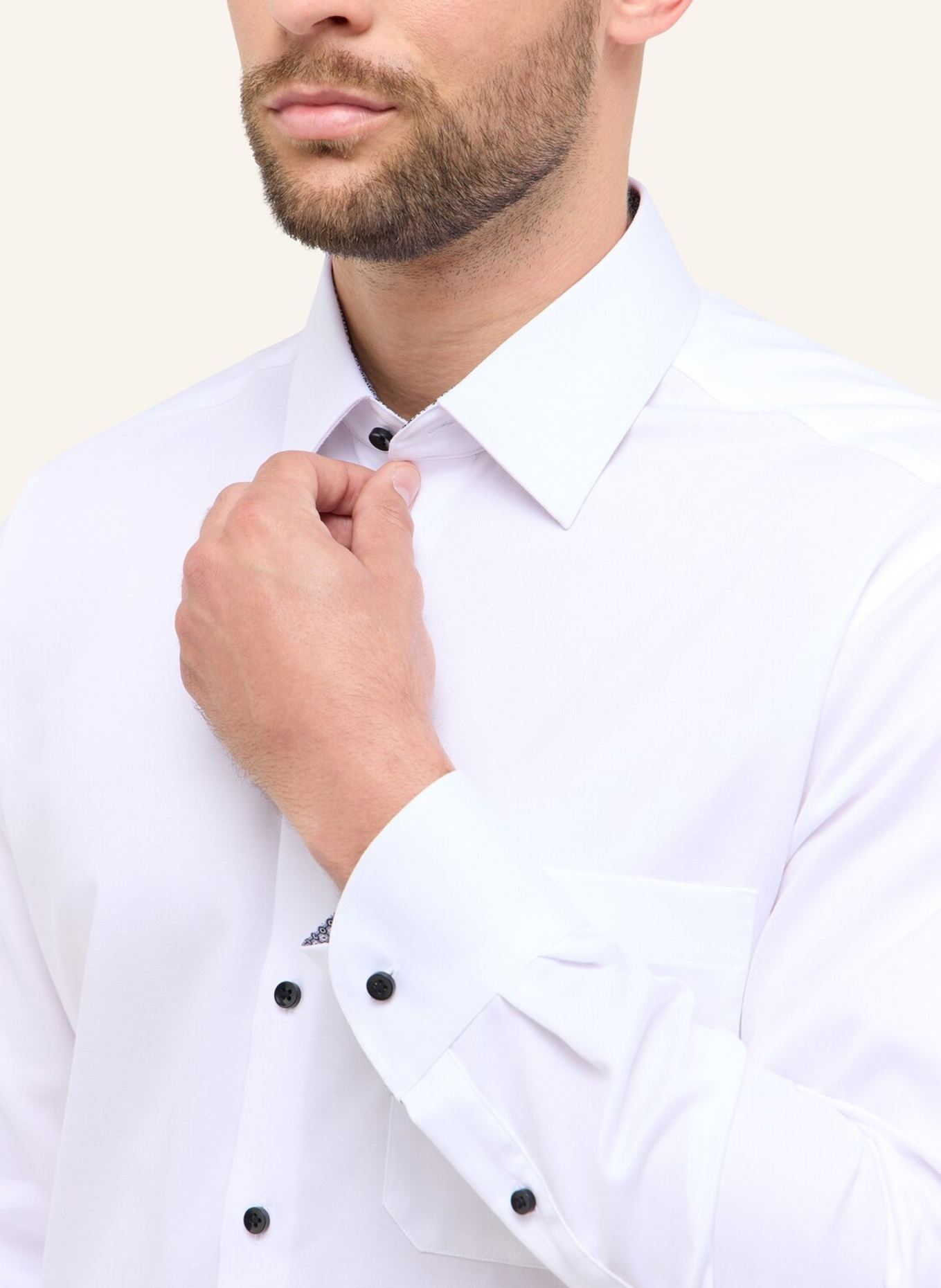 ETERNA Hemd Comfort Fit: WEISS