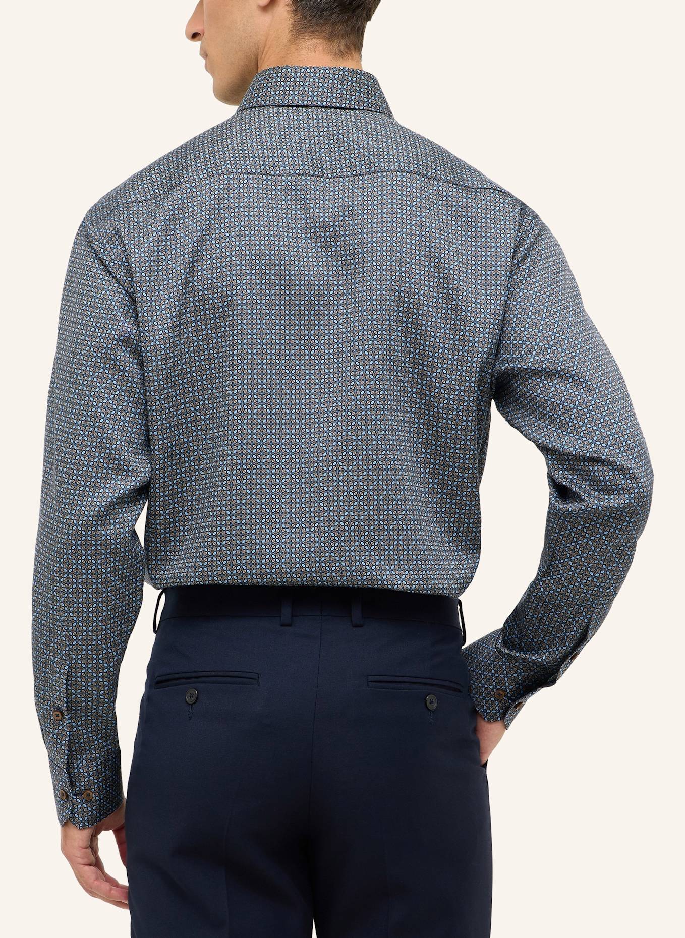 ETERNA Hemd MODERN FIT: BRAUN