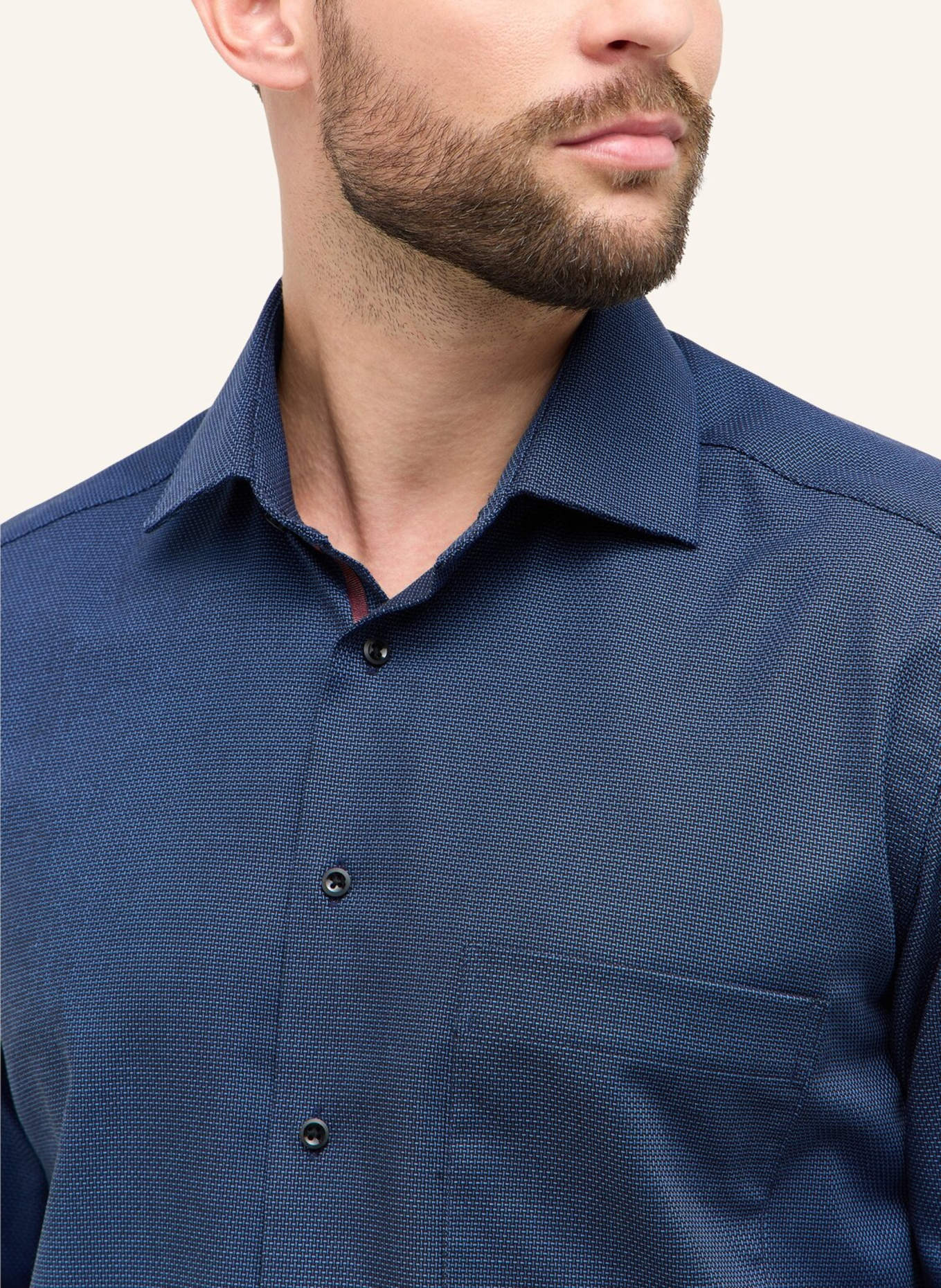 ETERNA Hemd COMFORT FIT: DUNKELBLAU