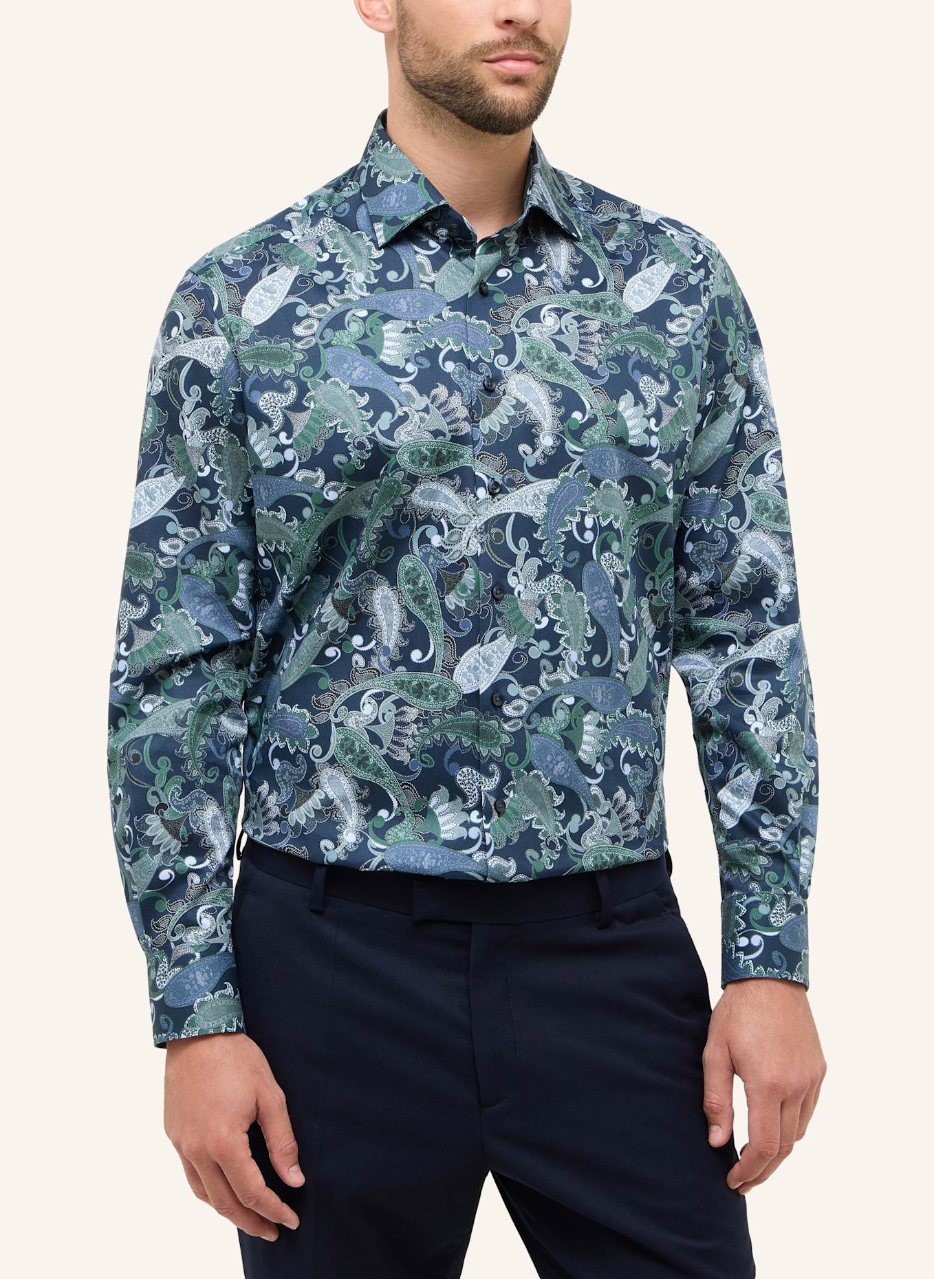 ETERNA Hemd COMFORT FIT: OLIV