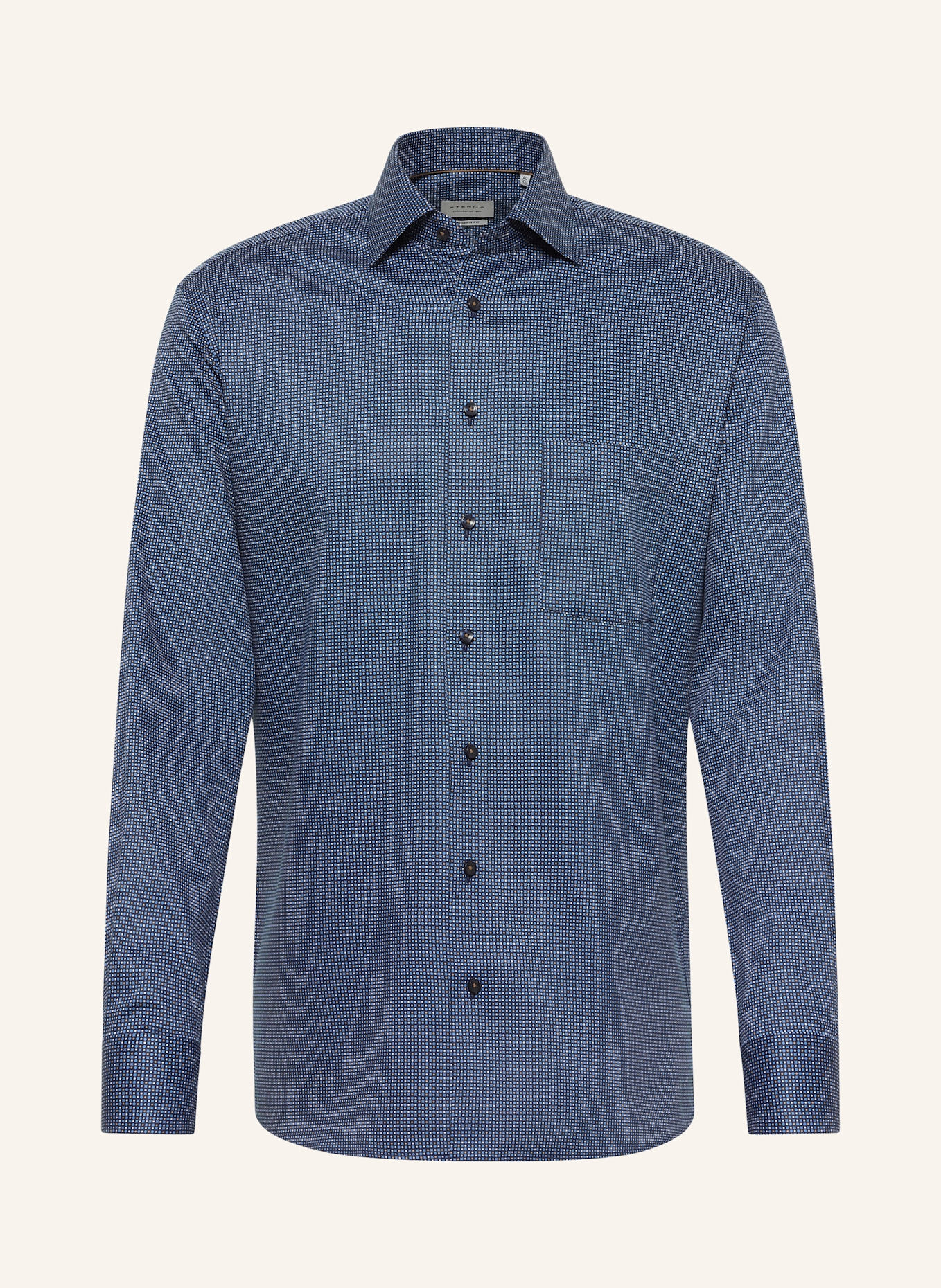 ETERNA Hemd Modern Fit: BLAUGRAU