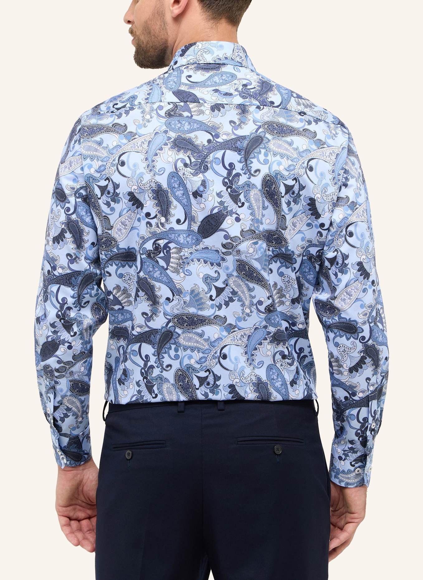 ETERNA Hemd COMFORT FIT: BLAU