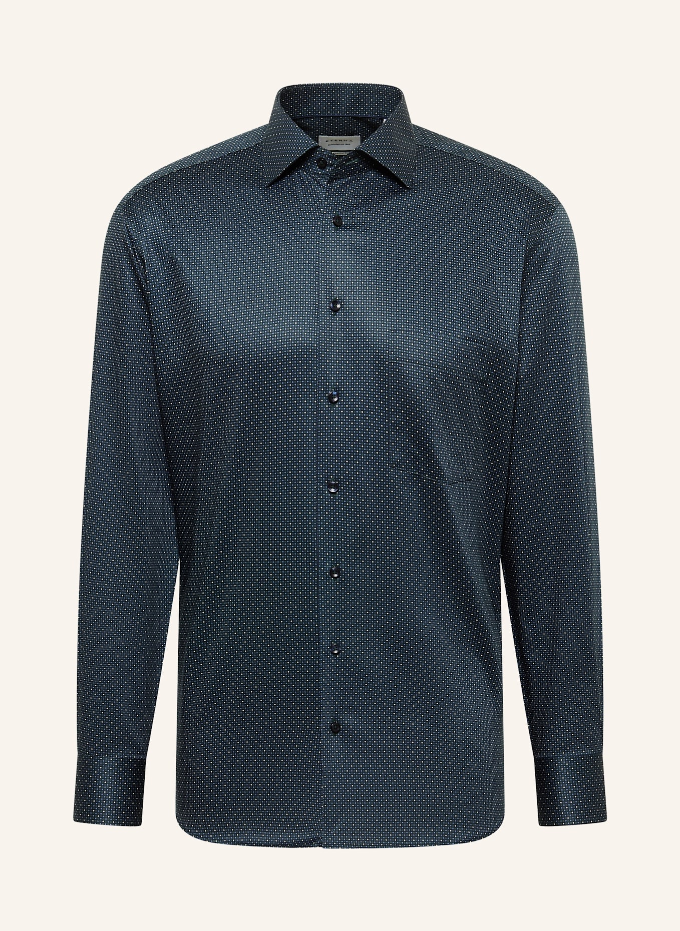 ETERNA Hemd Modern Fit: GRÜN