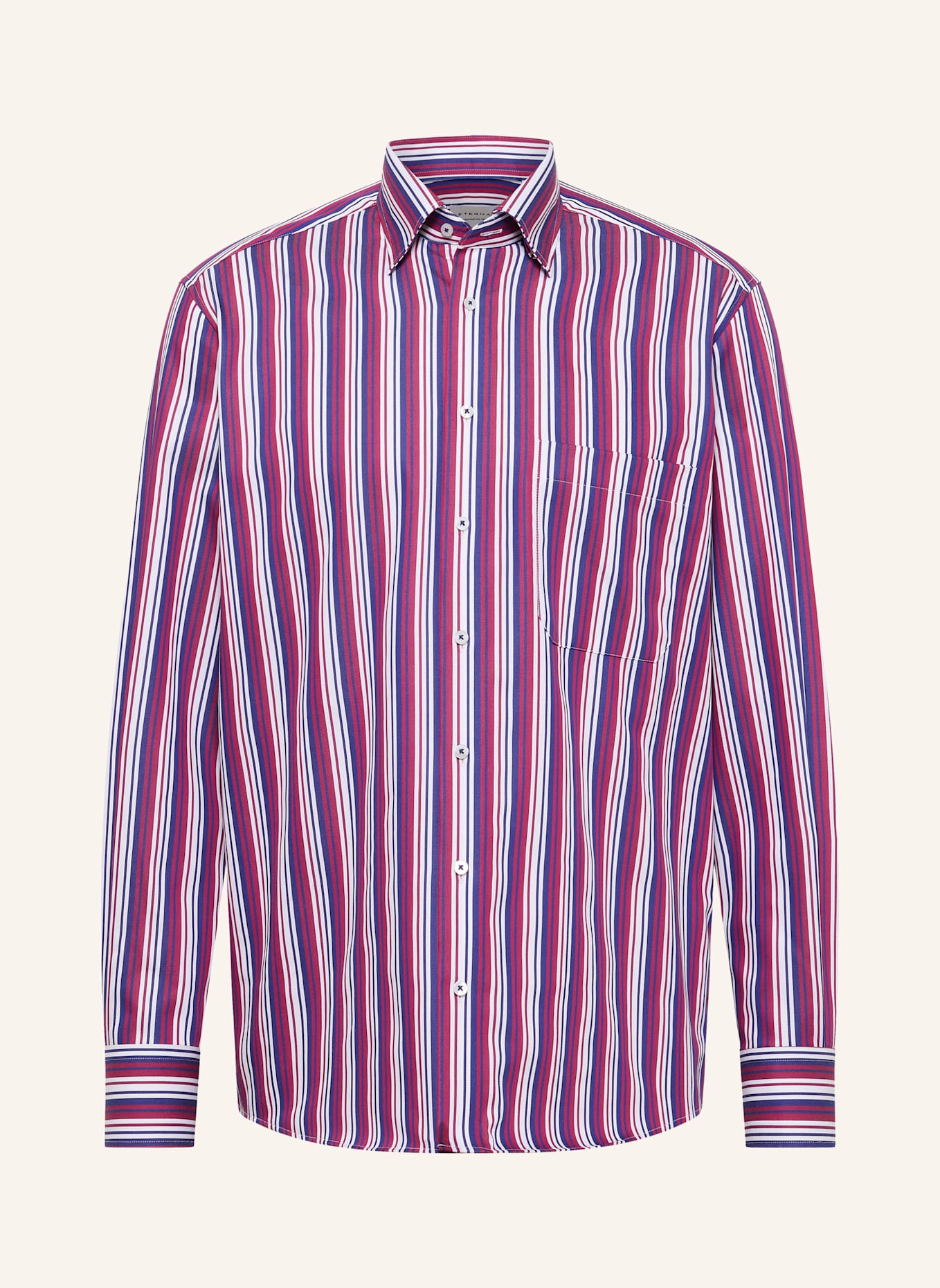 ETERNA Hemd COMFORT FIT: BLAUGRAU