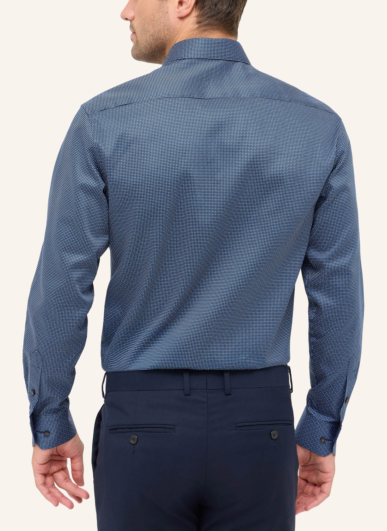 ETERNA Hemd Modern Fit: BLAUGRAU