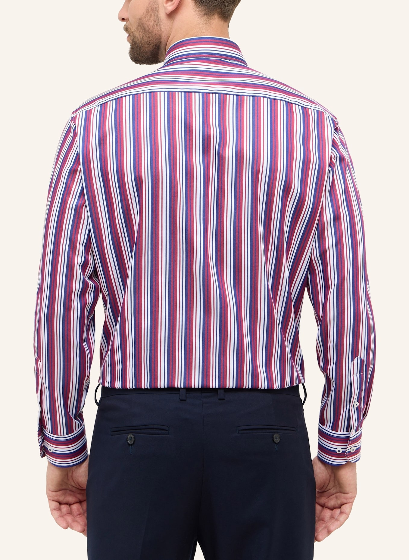 ETERNA Hemd COMFORT FIT: BLAUGRAU