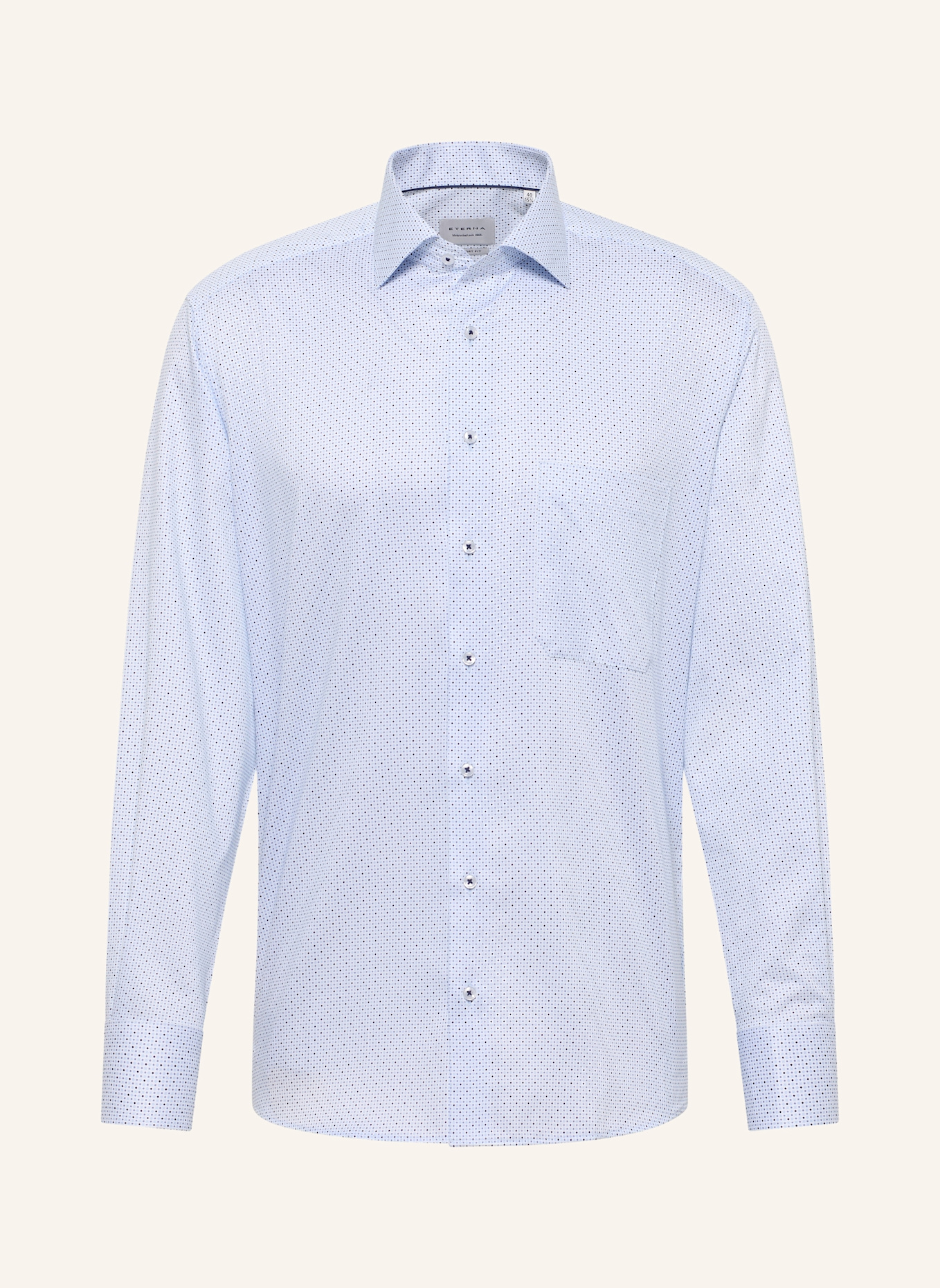 ETERNA Hemd COMFORT FIT: HELLBLAU
