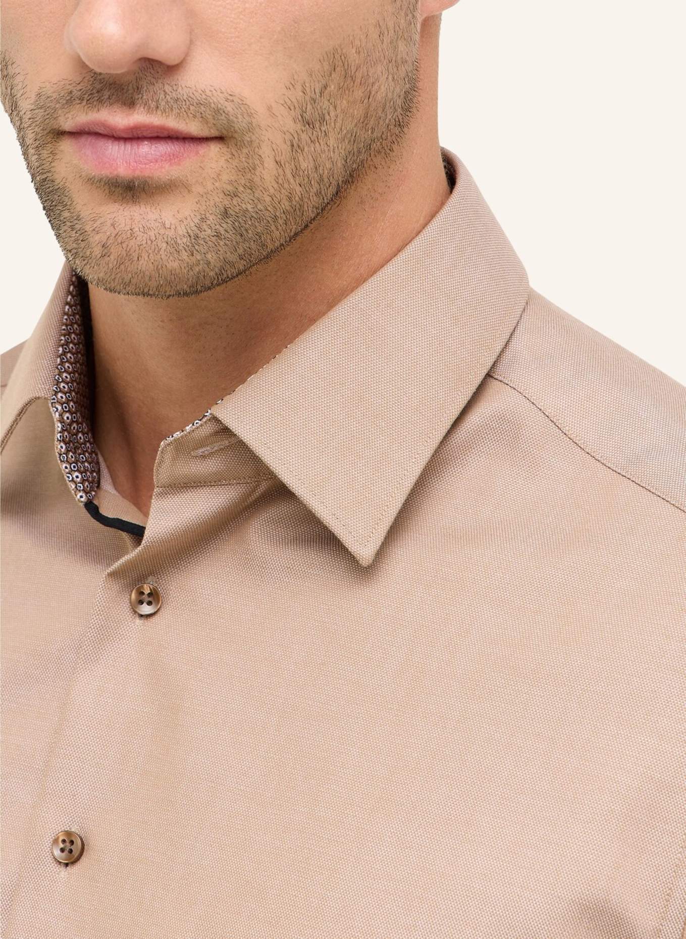 ETERNA Hemd Modern Fit: BRAUN