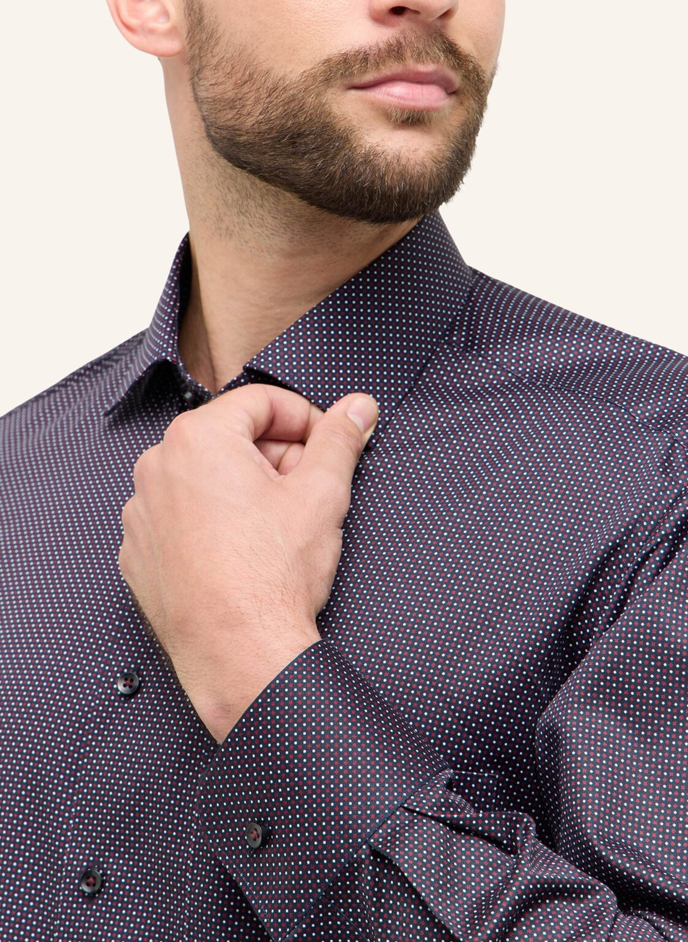 ETERNA Hemd COMFORT FIT: ROT