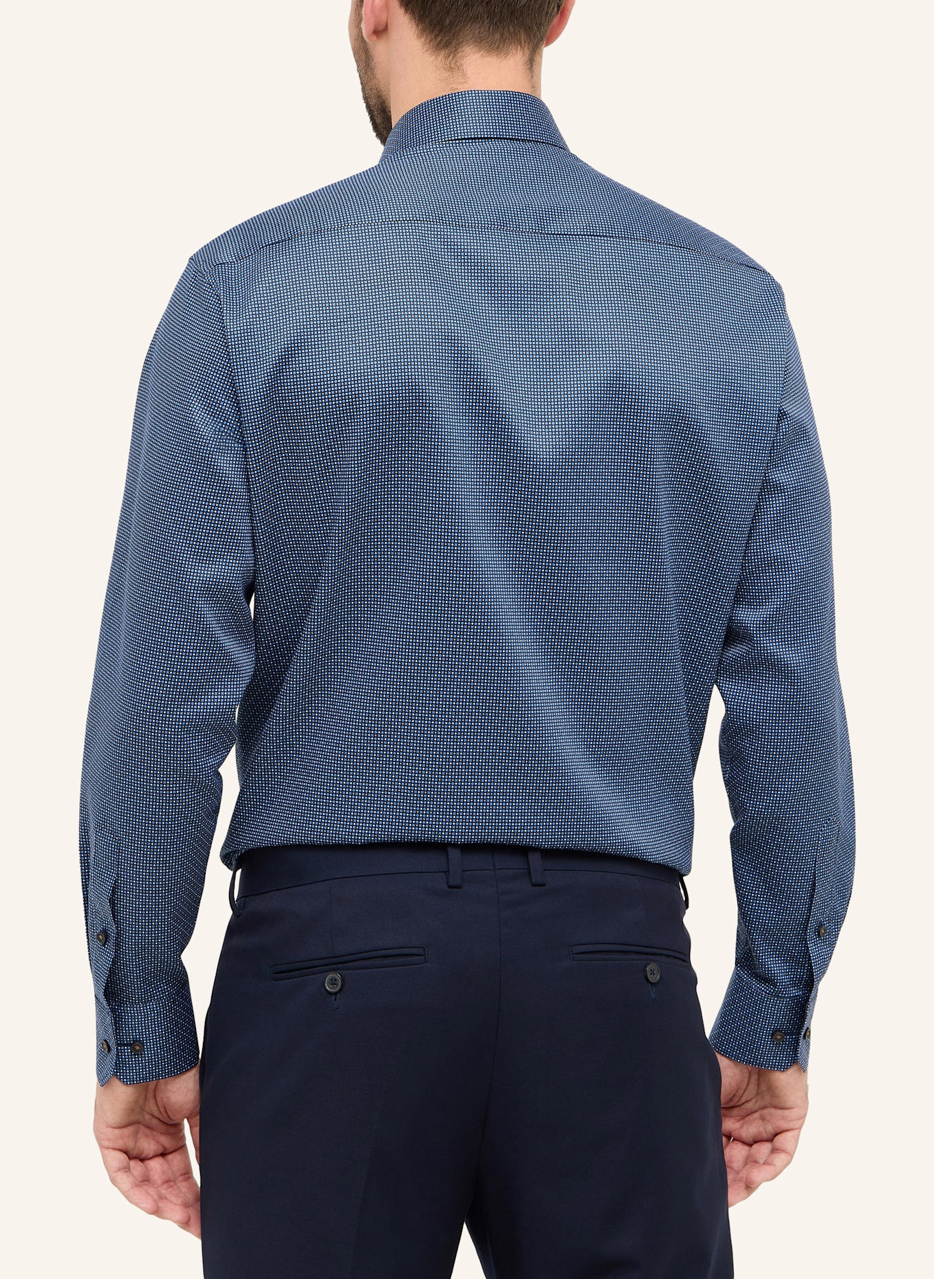 ETERNA Hemd COMFORT FIT: BLAUGRAU