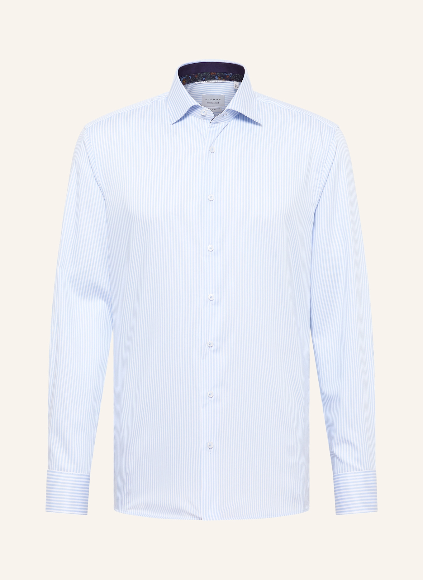 ETERNA Hemd SLIM FIT: BLAU