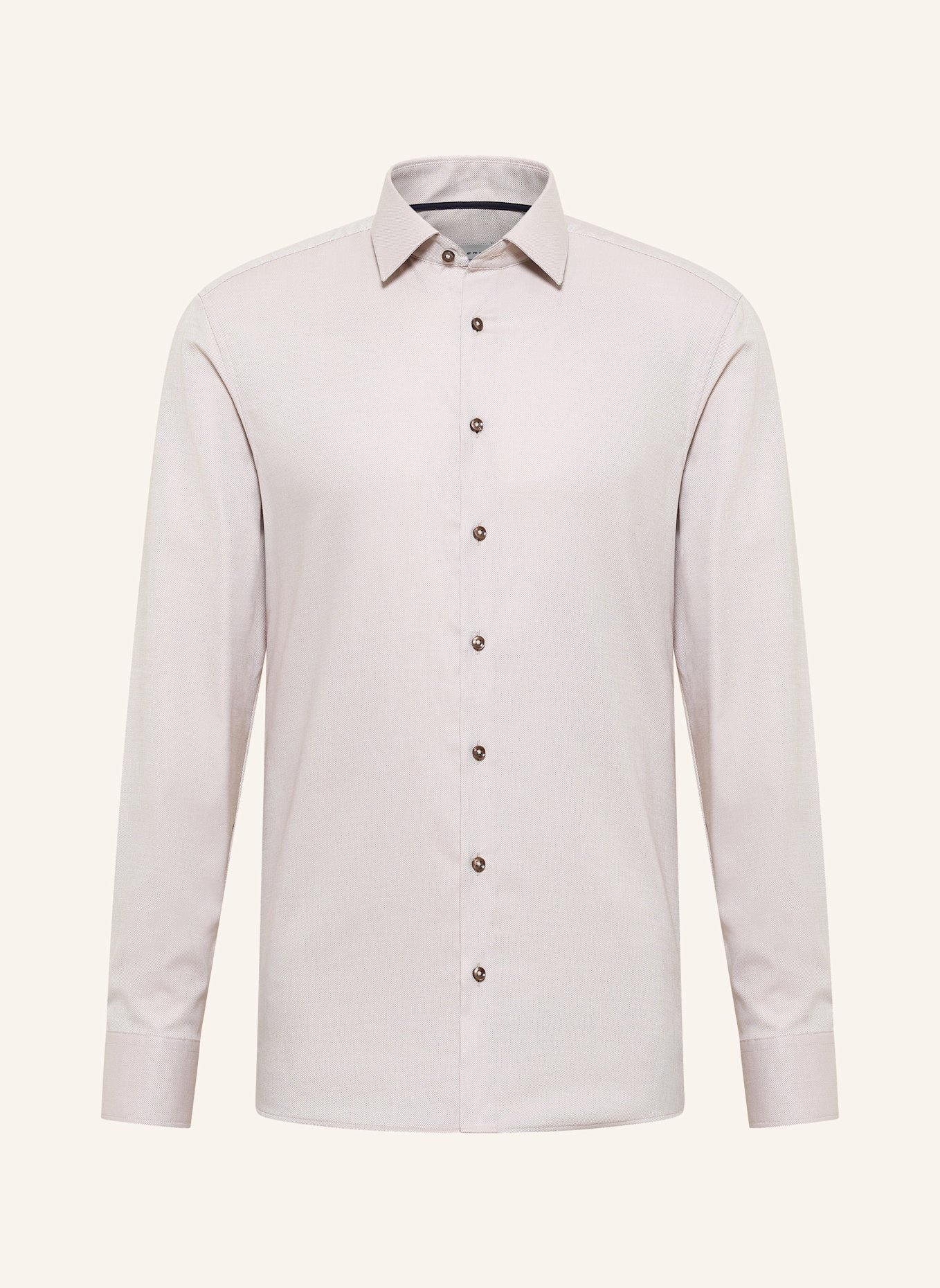 ETERNA Hemd SLIM FIT: BEIGE
