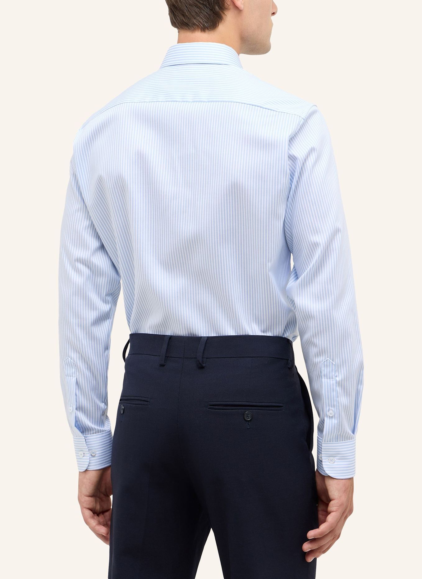 ETERNA Hemd SLIM FIT: BLAU