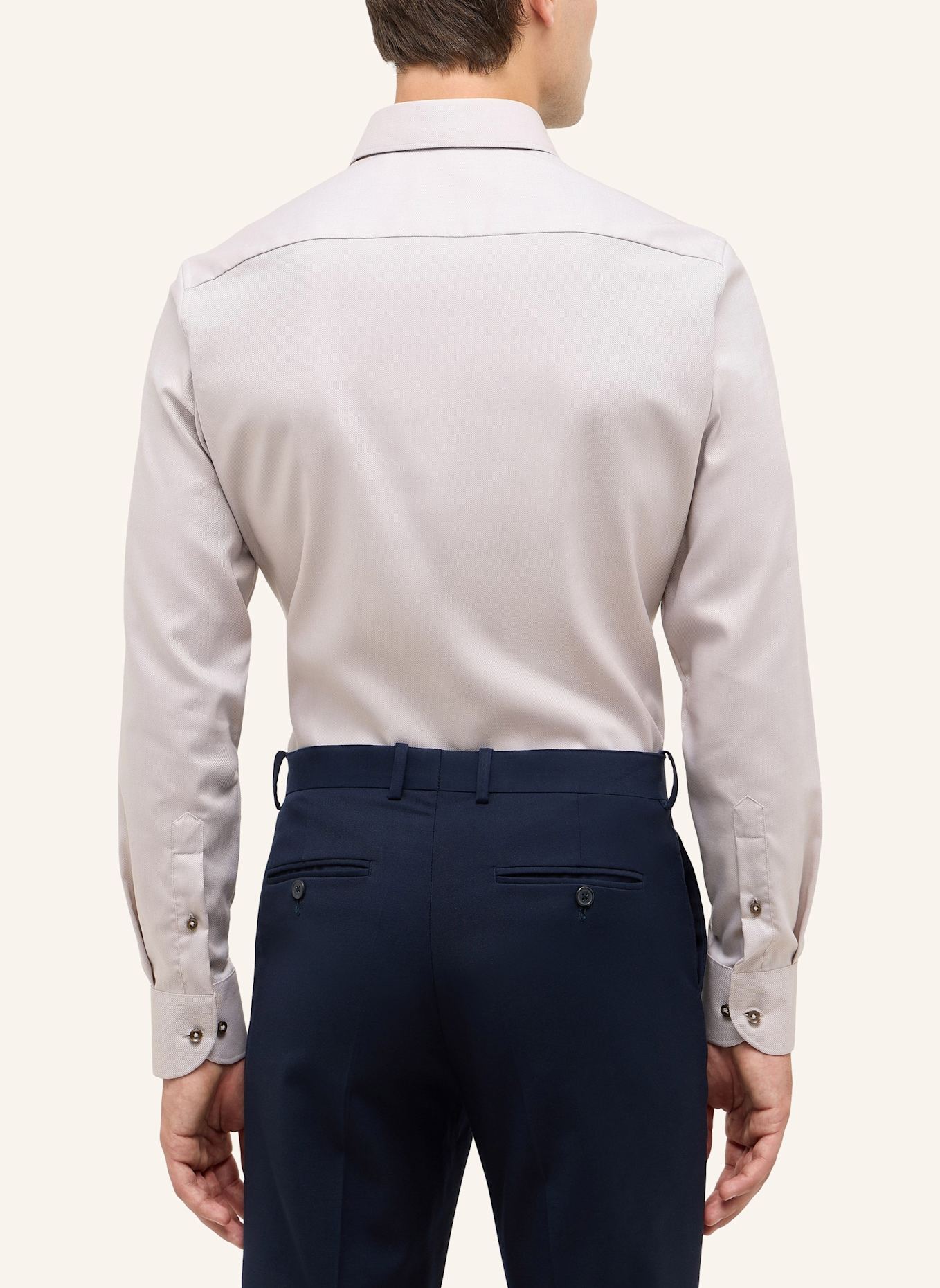 ETERNA Hemd SLIM FIT: BEIGE
