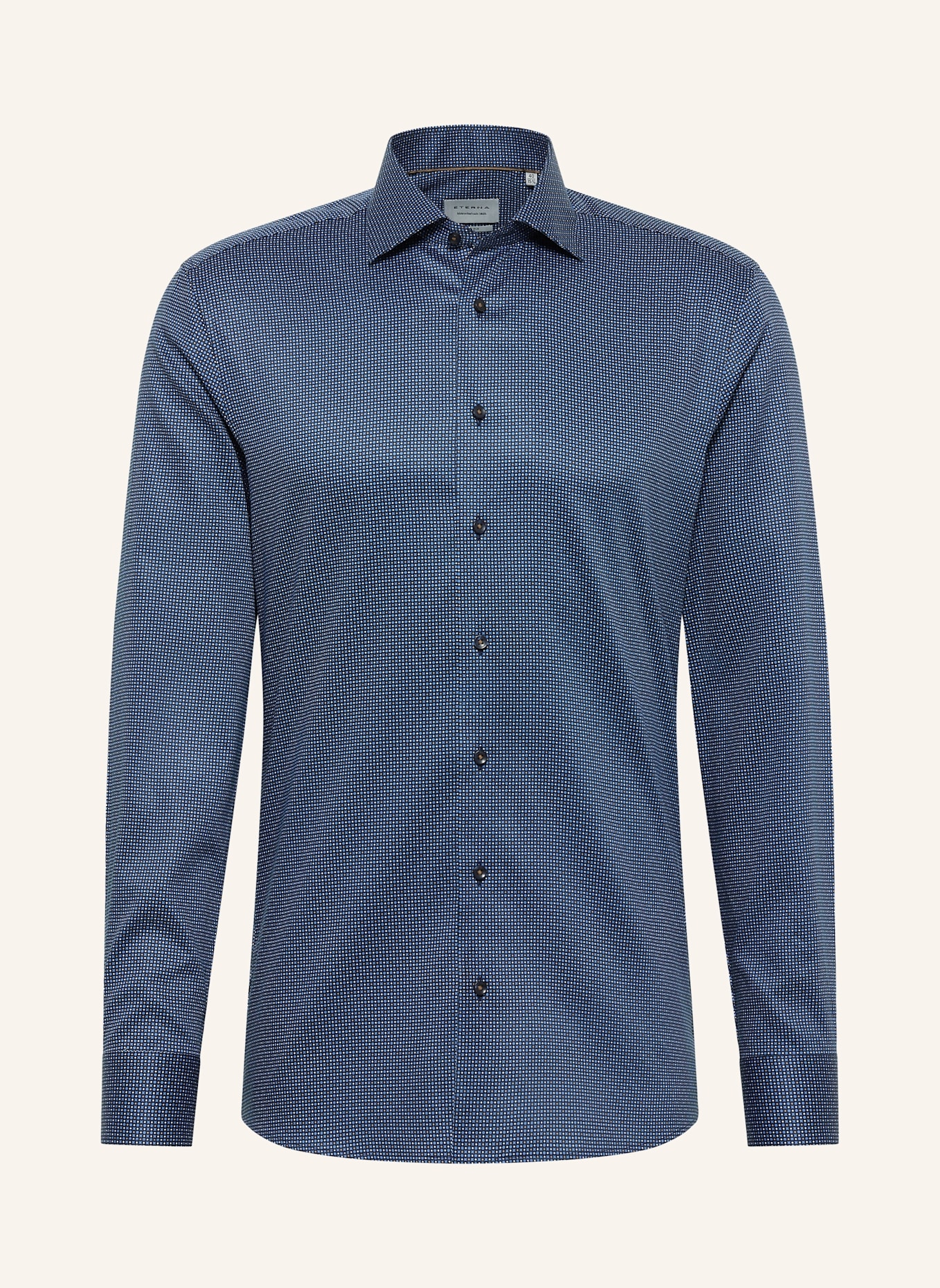 ETERNA Hemd SLIM FIT: BLAUGRAU