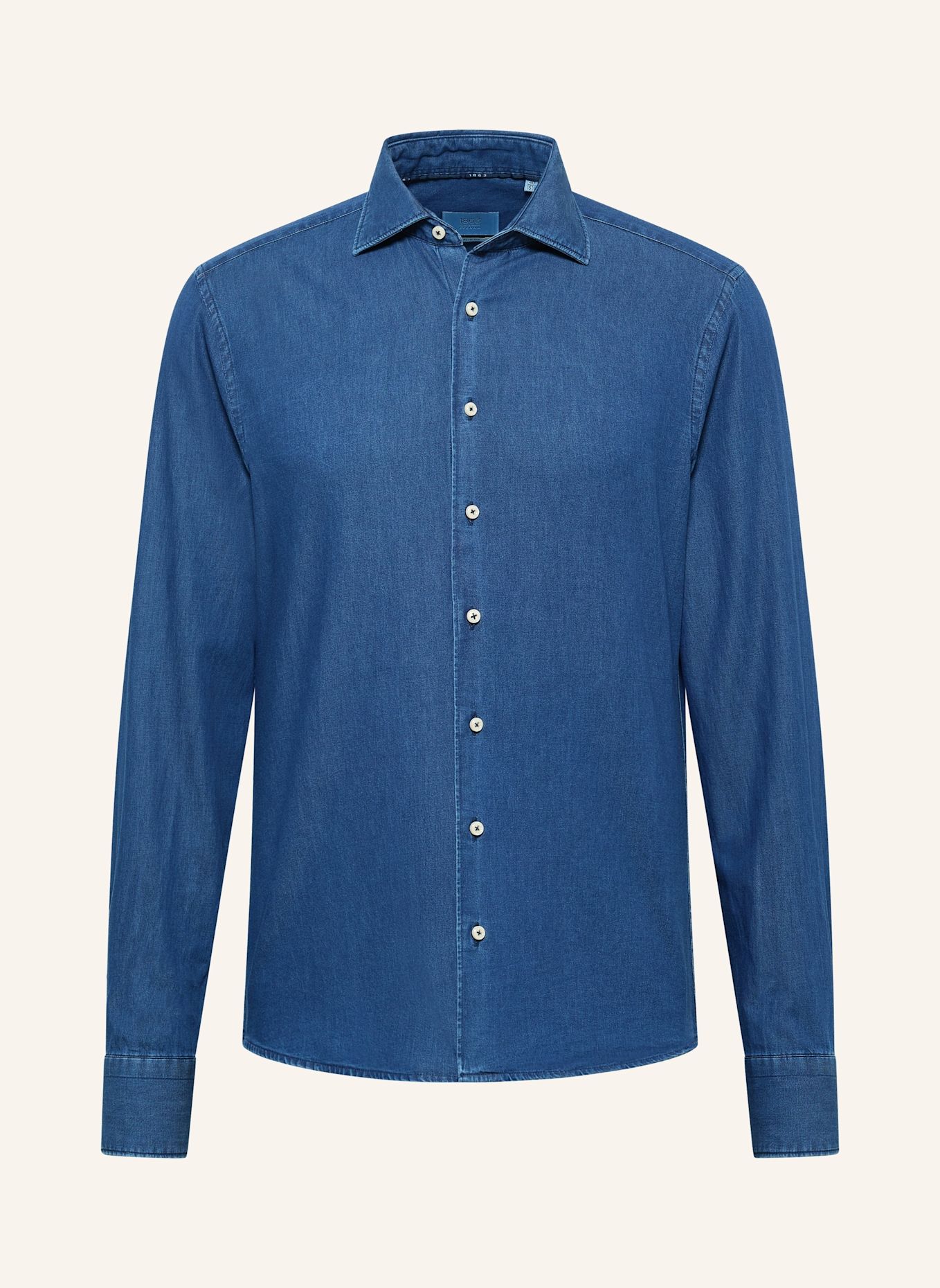 1863 by ETERNA Hemd SLIM FIT: BLAU