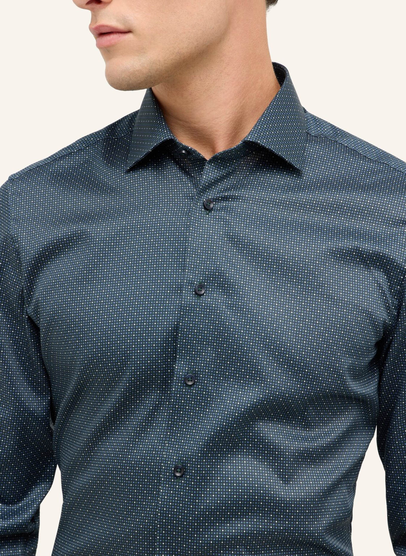 ETERNA Hemd SLIM FIT: GRÜN