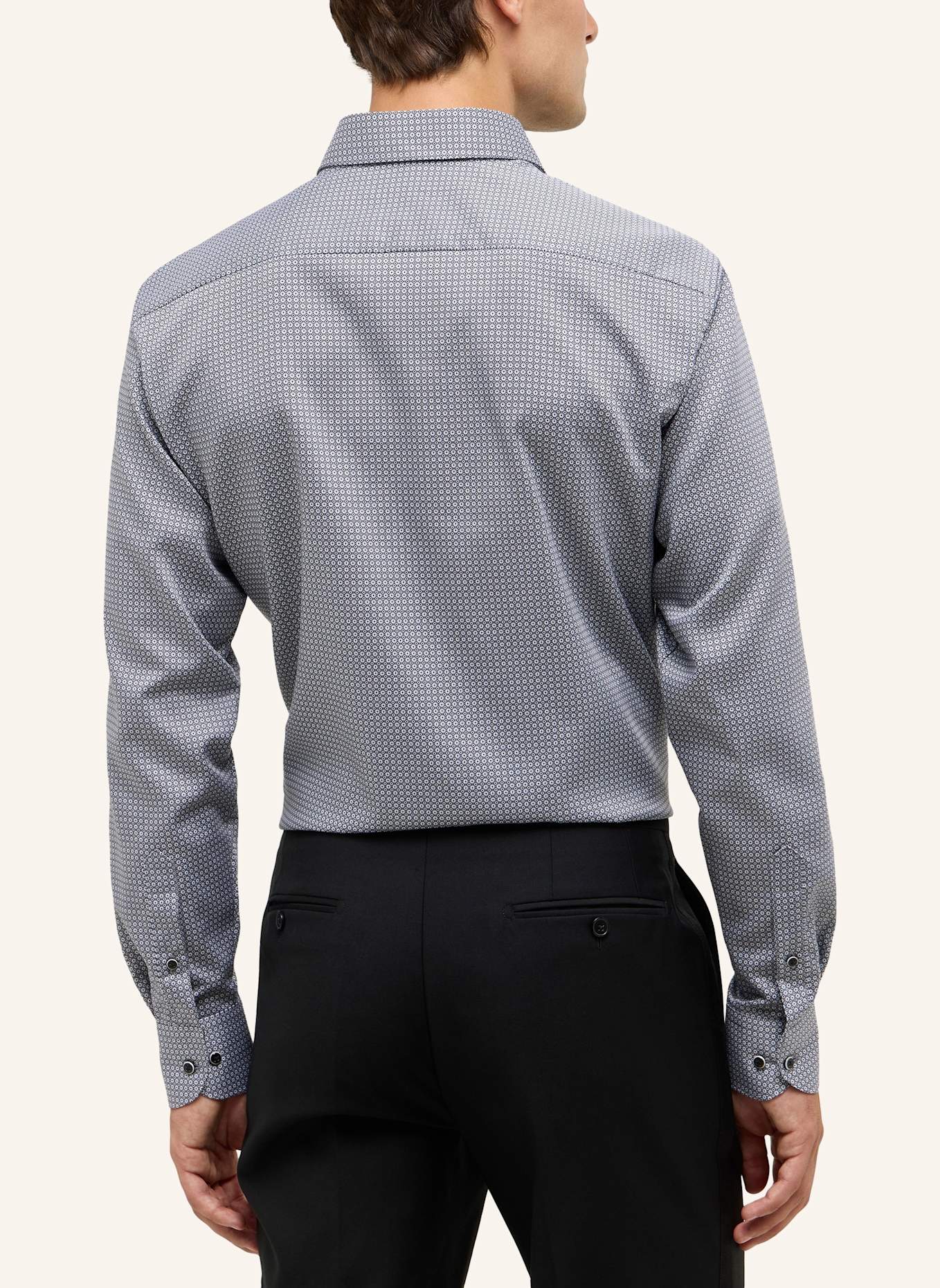 ETERNA Hemd SLIM FIT: GRAU