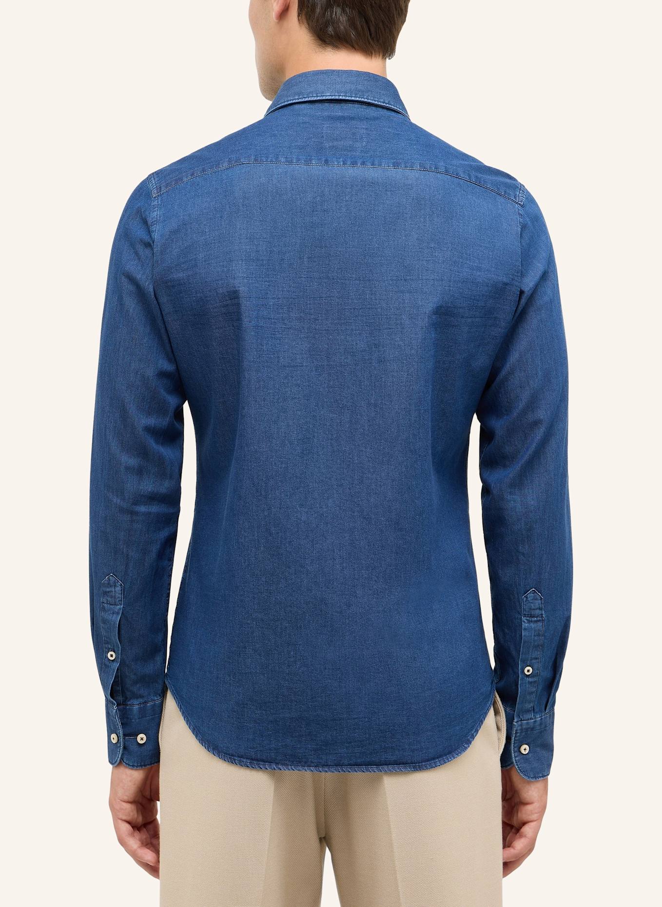 1863 by ETERNA Hemd SLIM FIT: BLAU