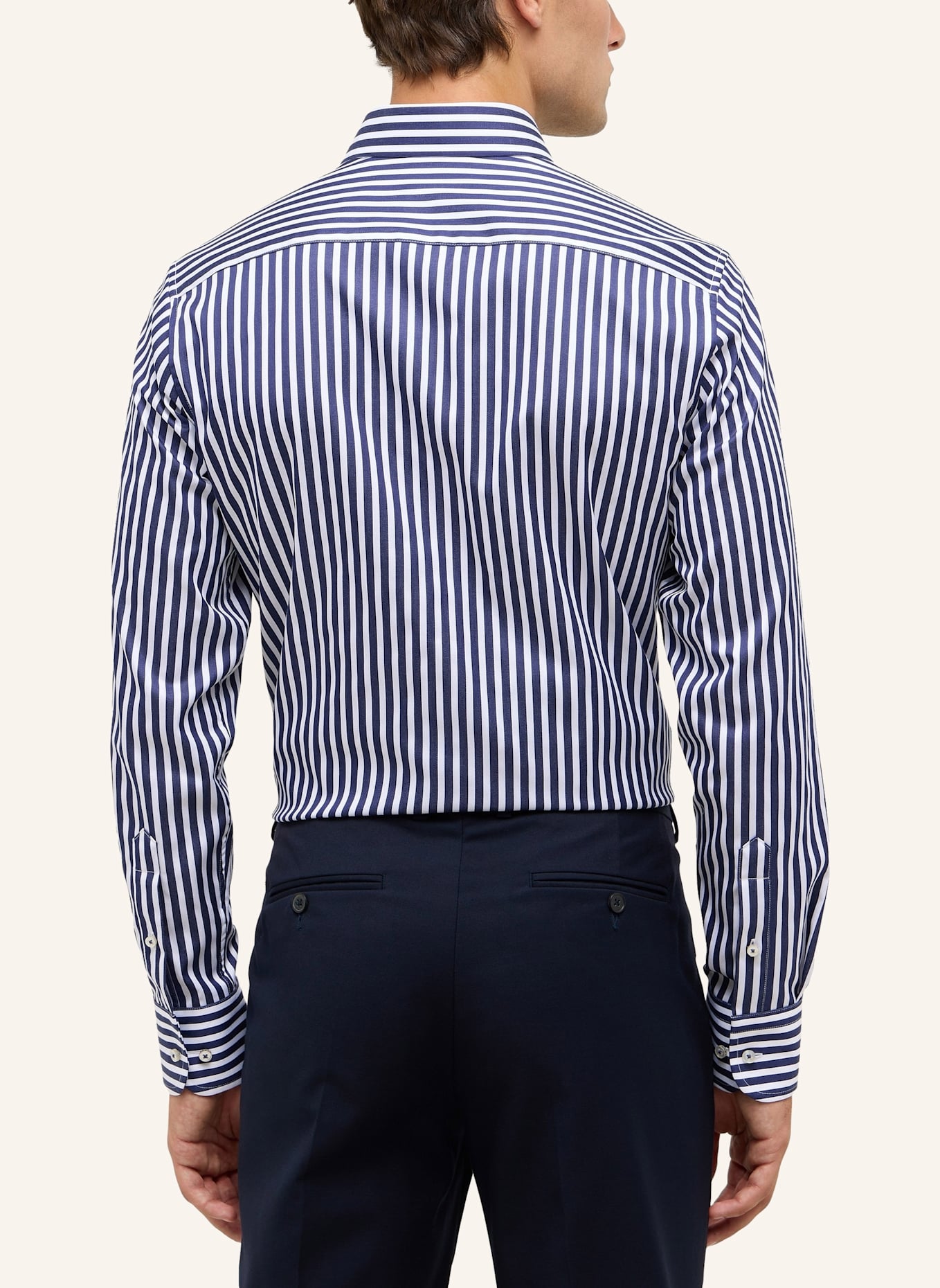 1863 by ETERNA Hemd SLIM FIT: DUNKELBLAU