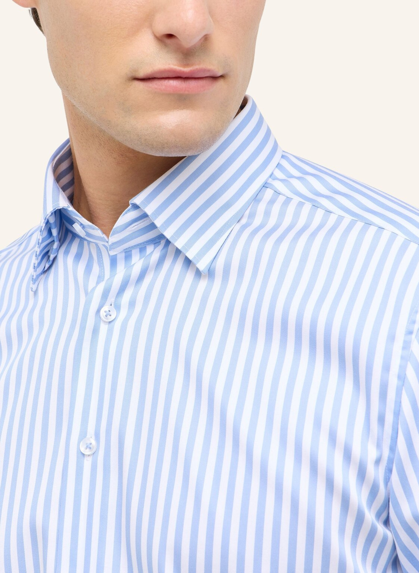 ETERNA Hemd SLIM FIT: HELLBLAU