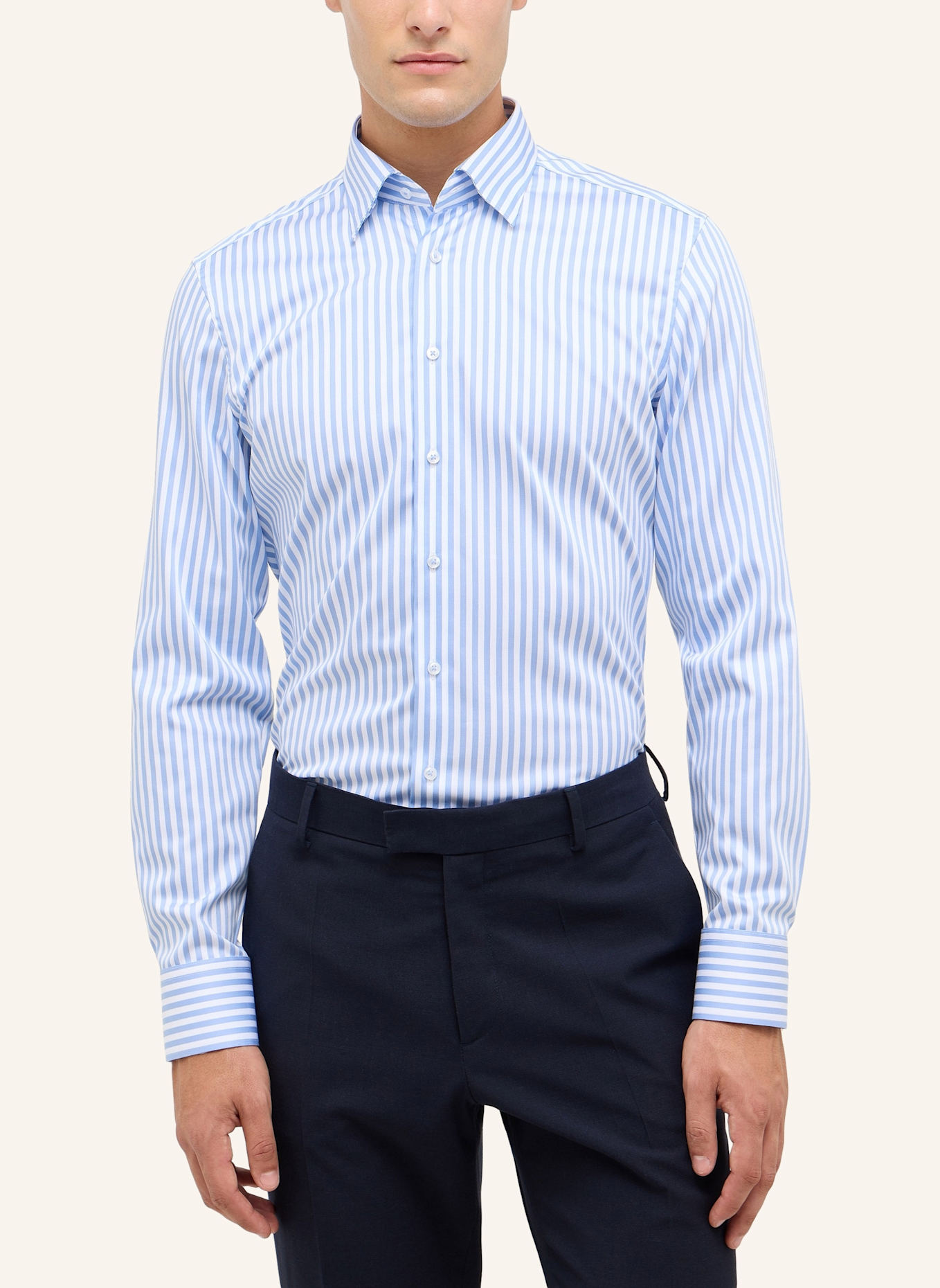 ETERNA Hemd SLIM FIT: HELLBLAU