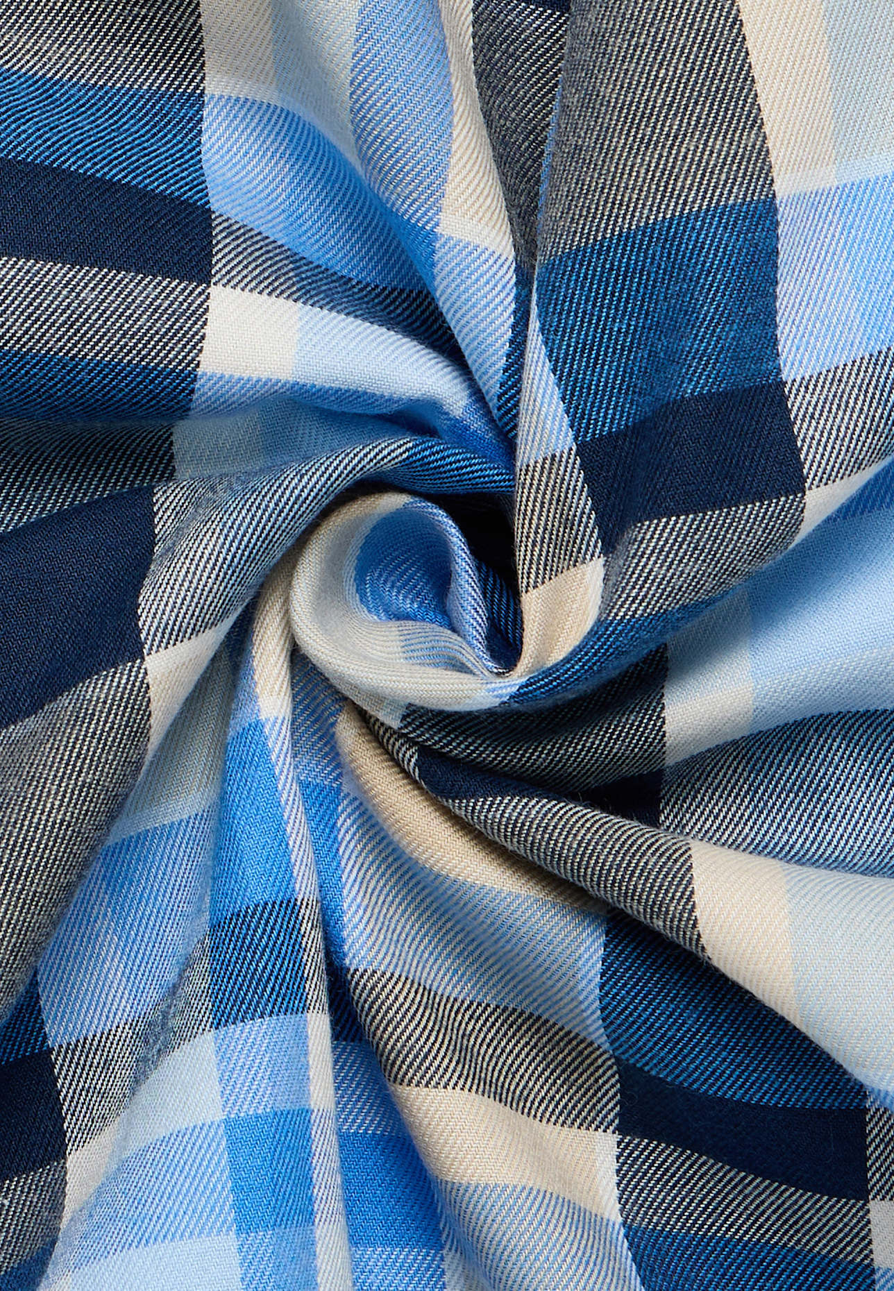 ETERNA Bluse REGULAR FIT: BLAU