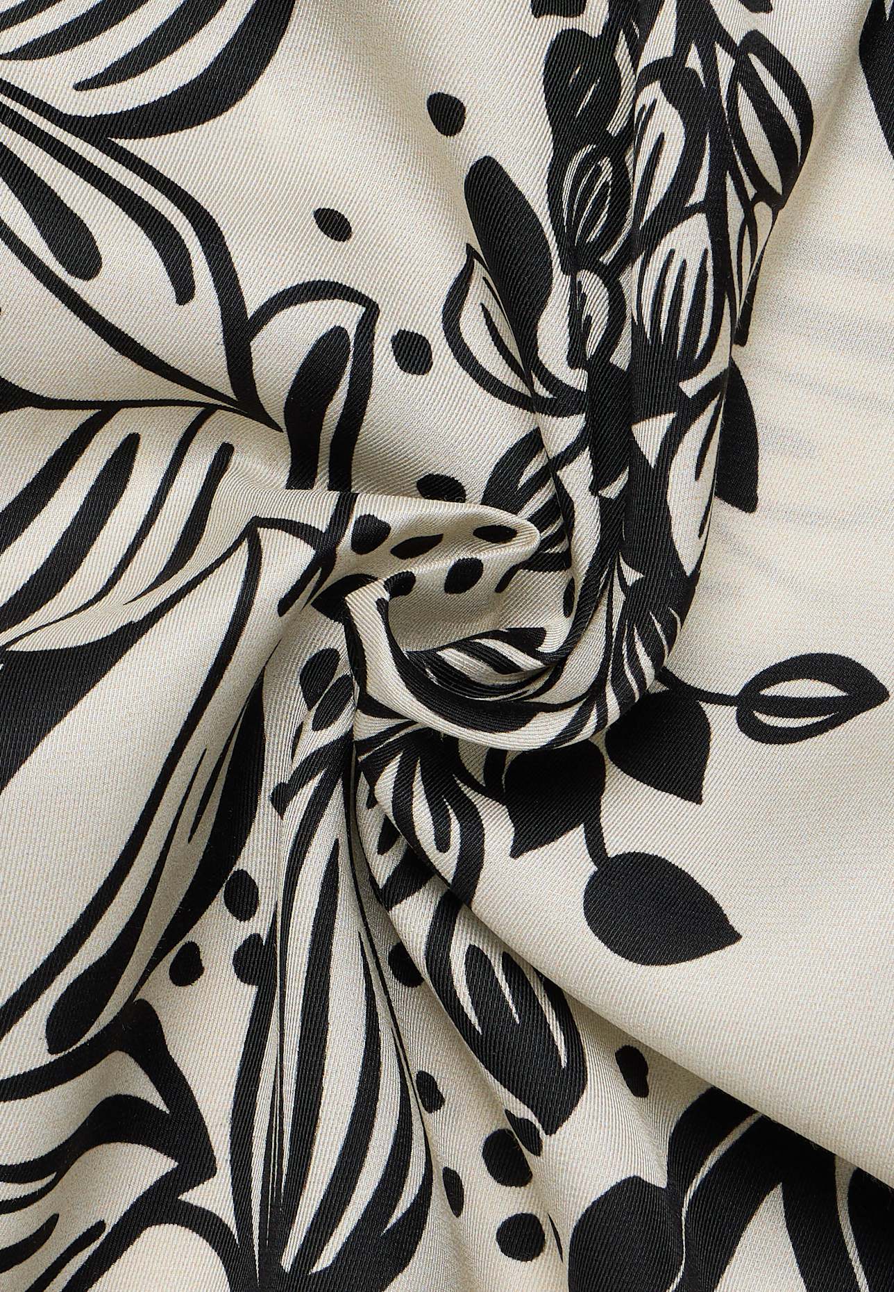 1863 by ETERNA Bluse LOOSE FIT: SCHWARZ