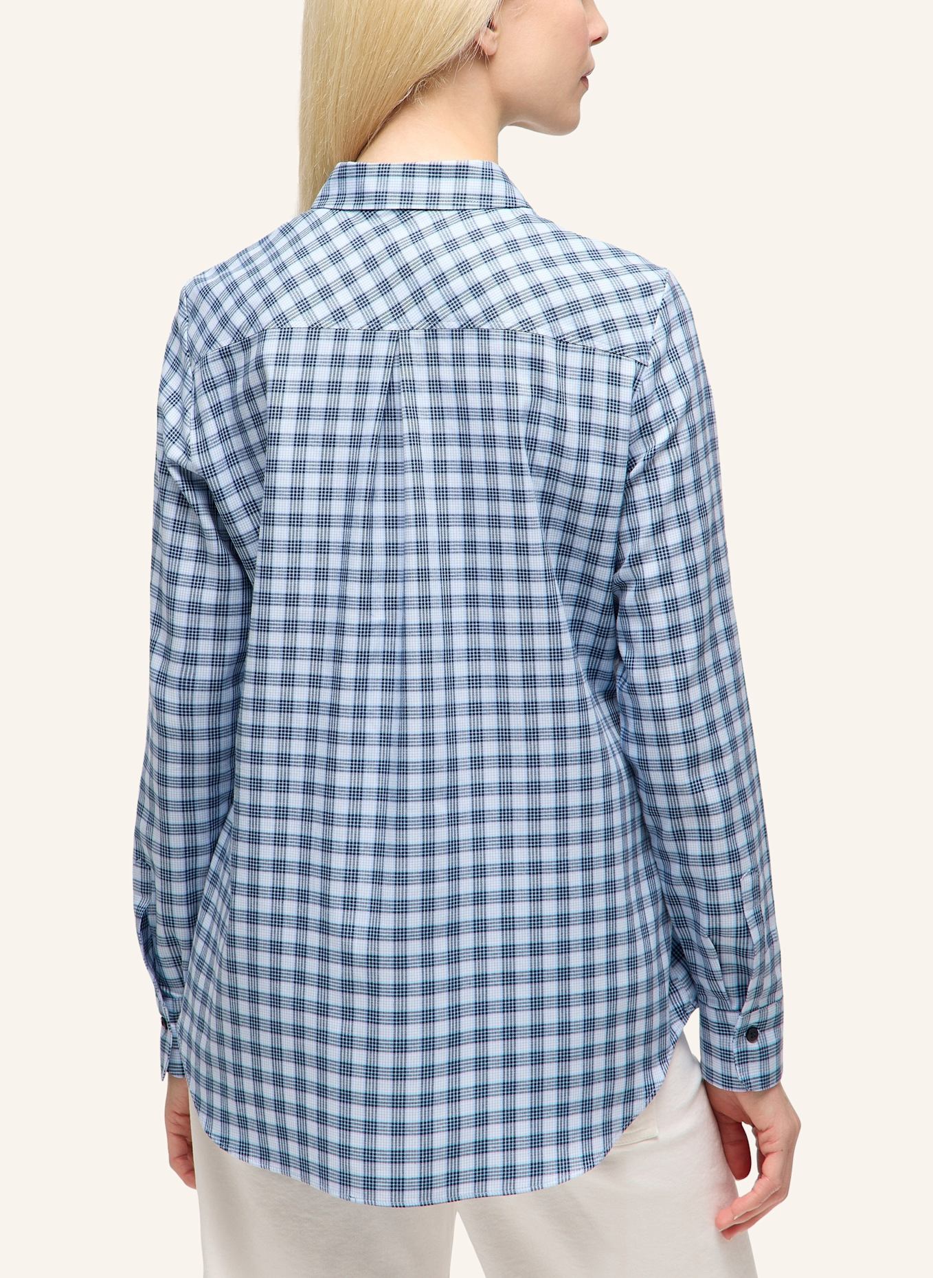 ETERNA Bluse REGULAR FIT: BLAU