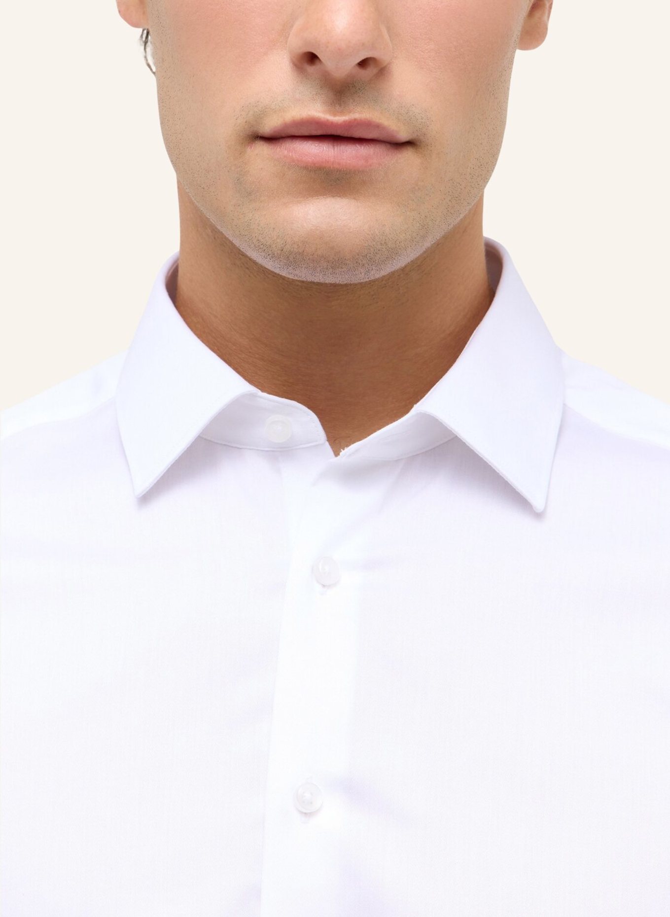 ETERNA Hemd SLIM FIT: WEISS