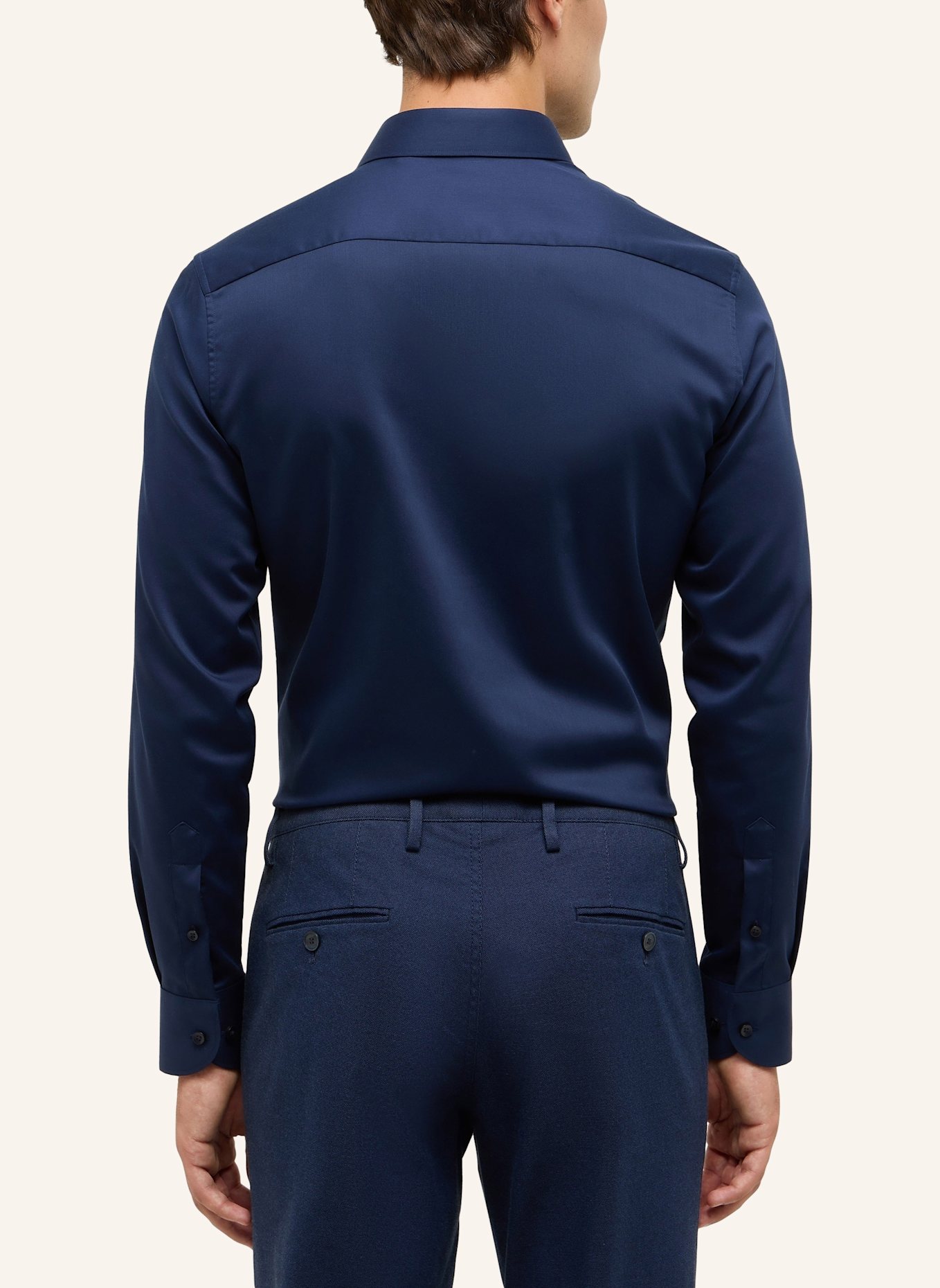 ETERNA Hemd SLIM FIT: DUNKELBLAU